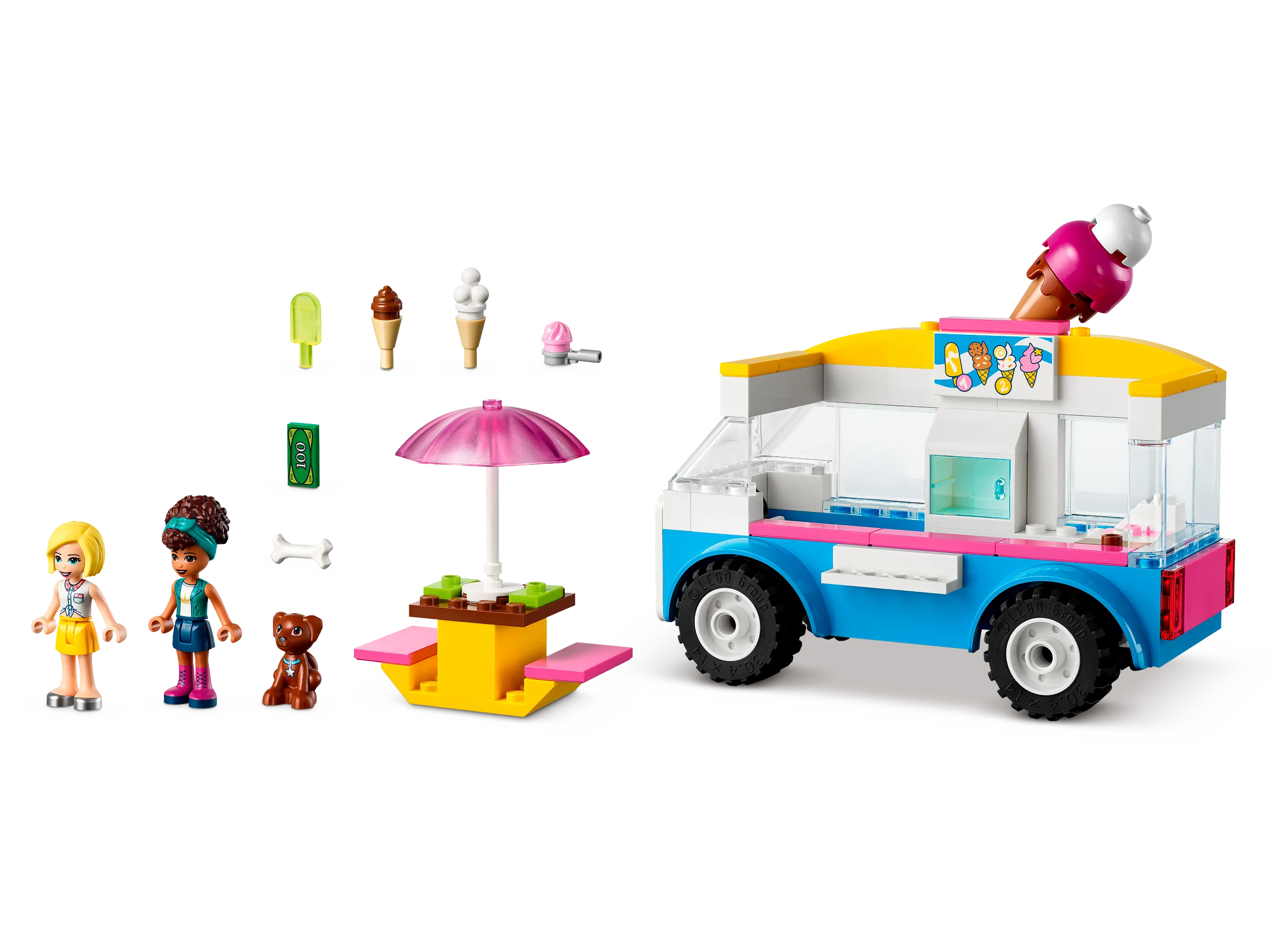 Lego Friends Ice Cream Van Mia's Camper Van Lego Friends Van Set