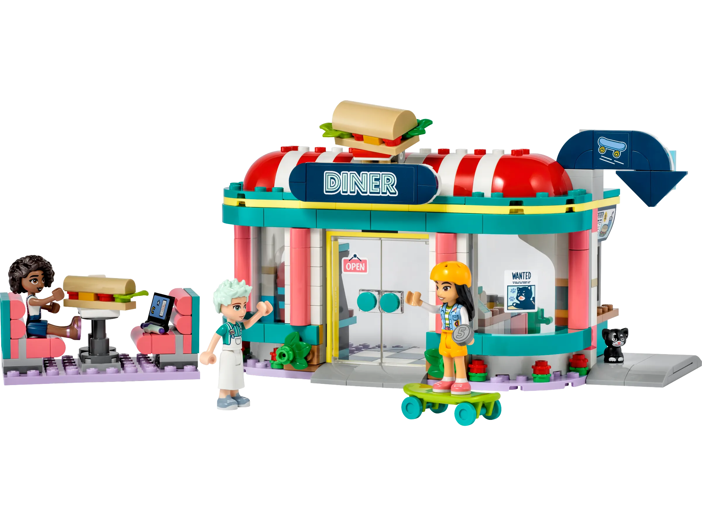 LEGO Friends Heartlake Downtown Diner • Set 41728 • SetDB