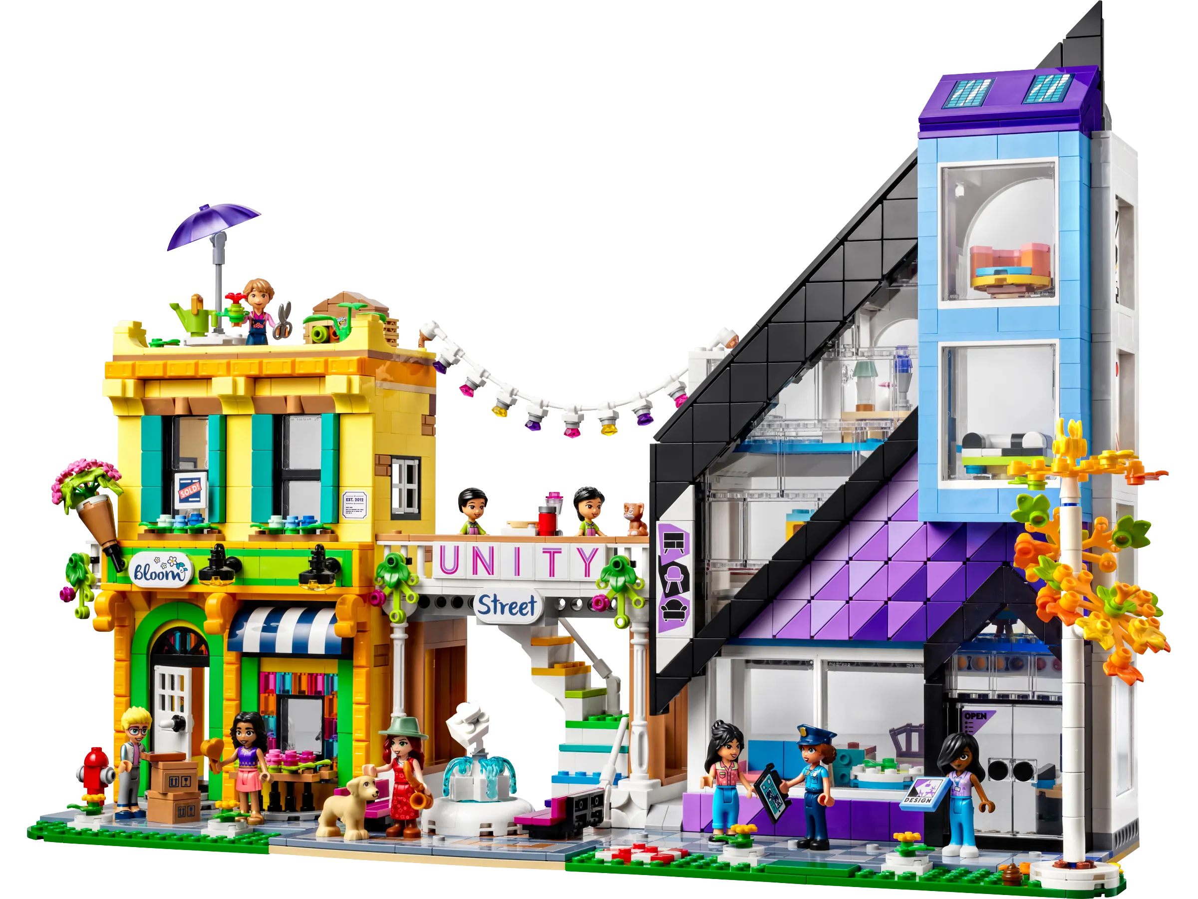 LEGO Friends Downtown Flower and Design Stores • Set 41732