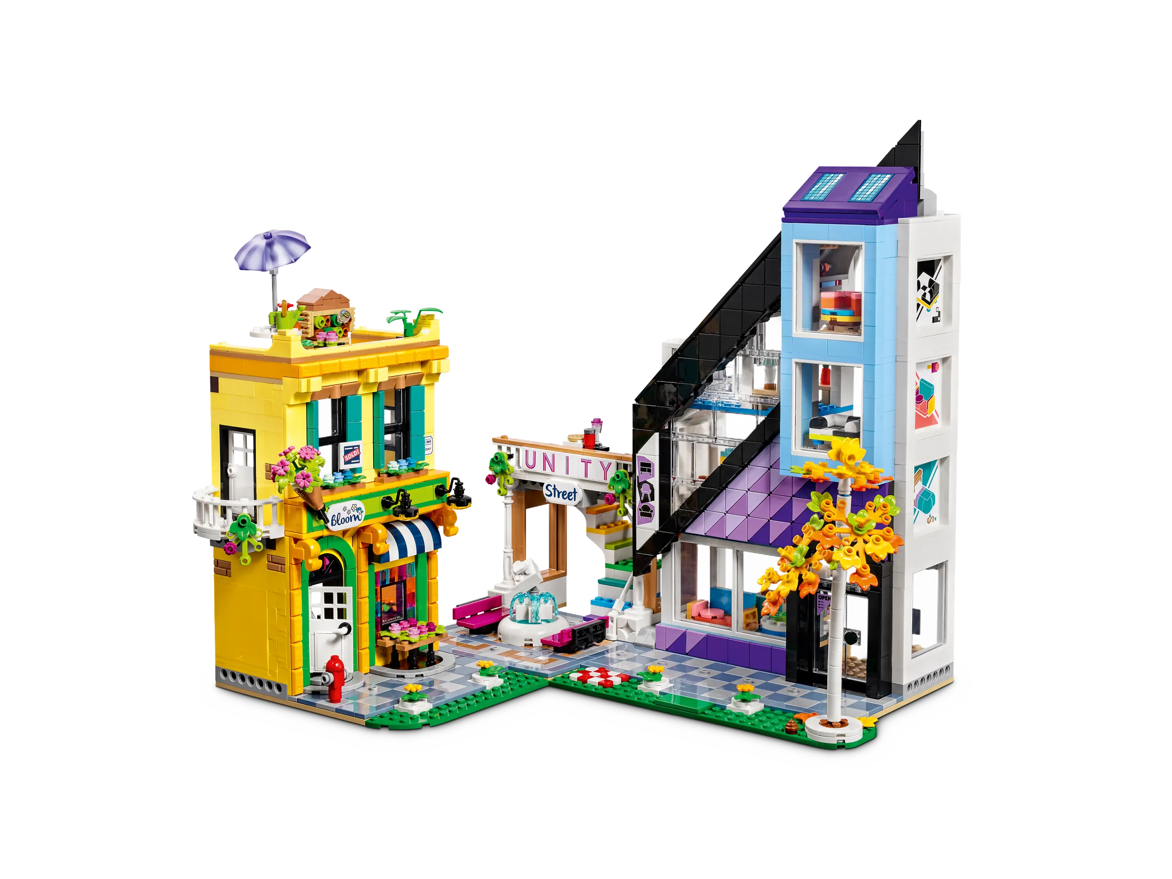 LEGO Friends Downtown Flower and Design Stores • Set 41732