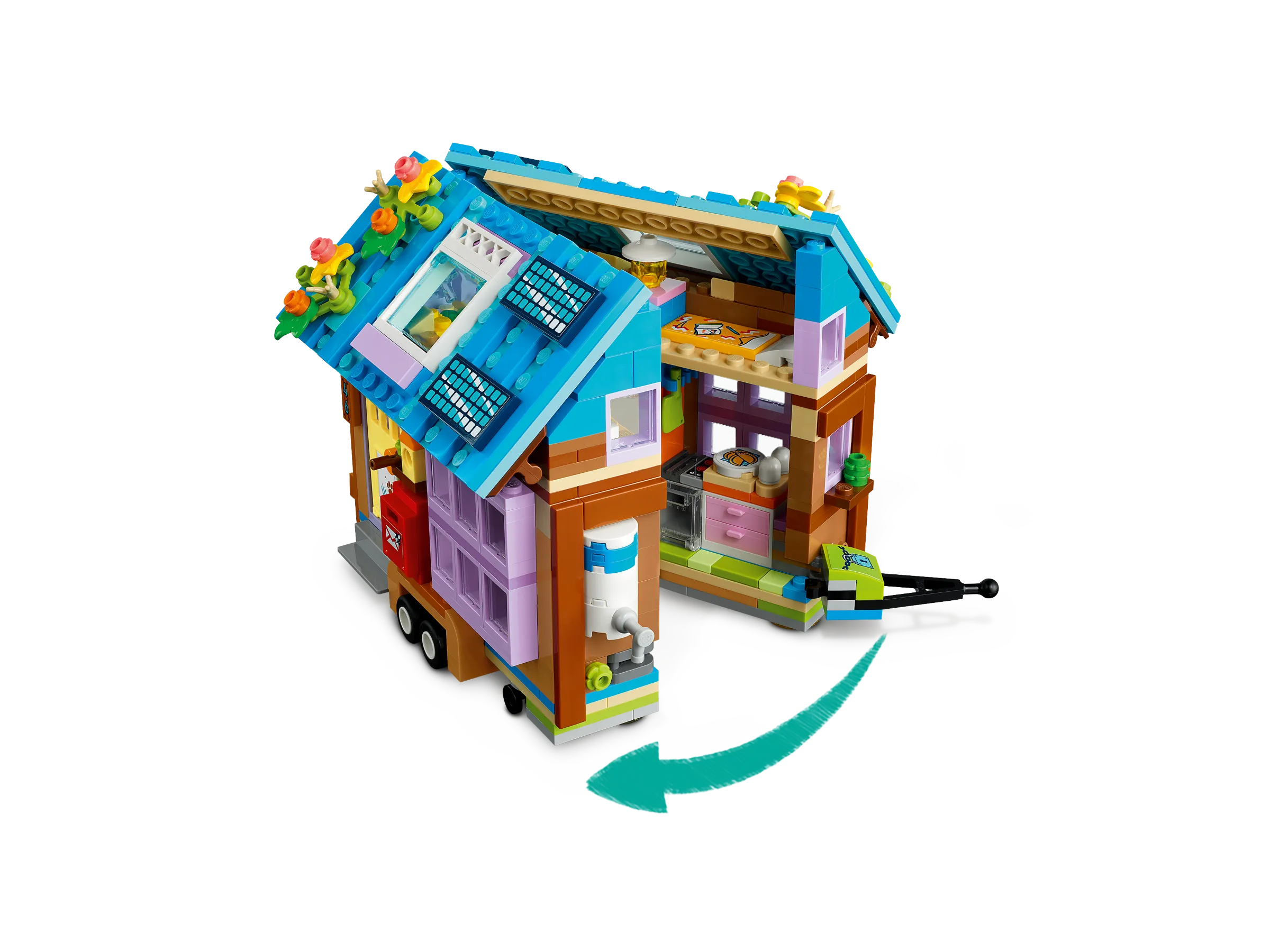 LEGO Friends Mobile Tiny House • Set 41735 • SetDB