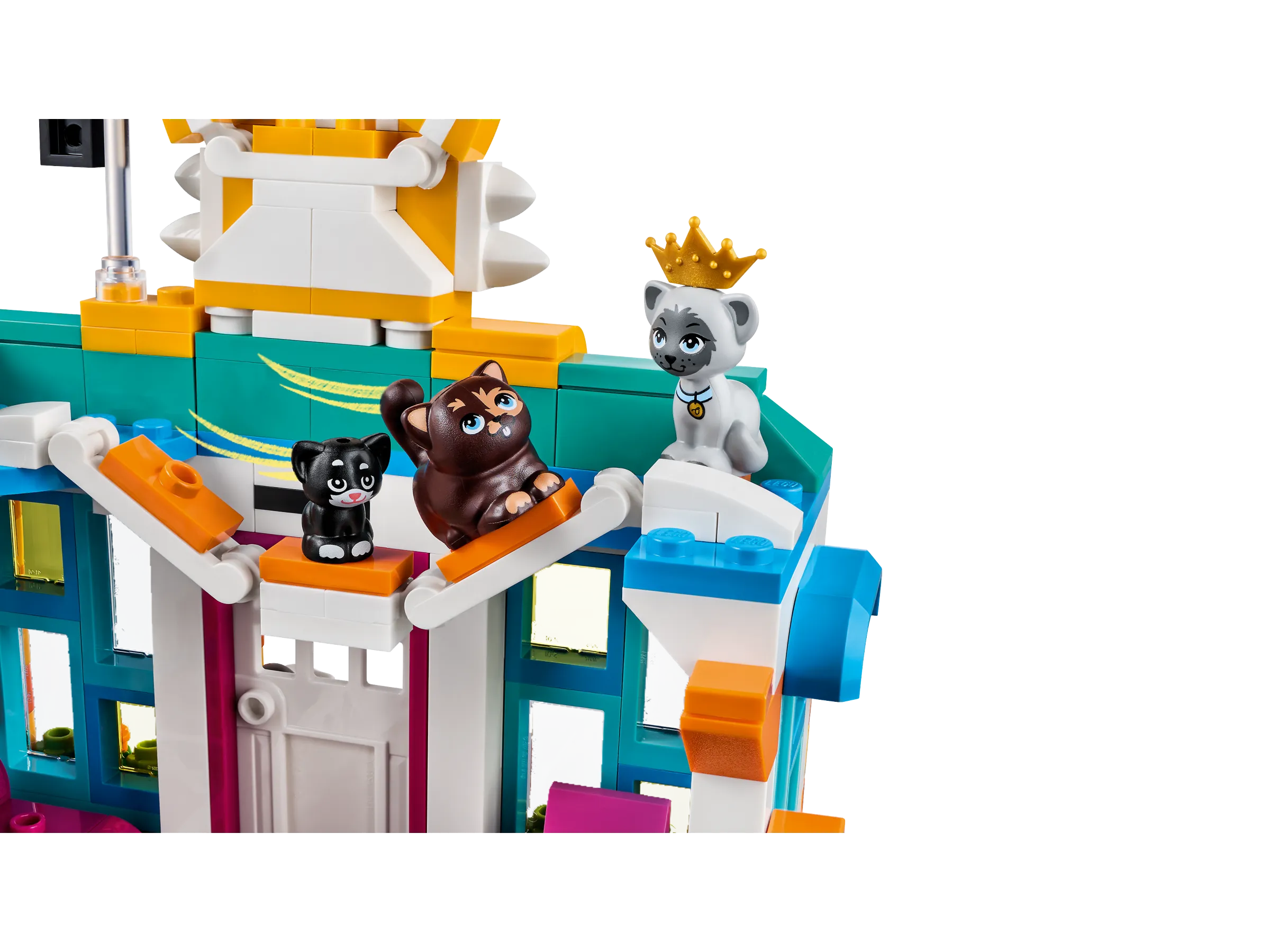 LEGO Friends Cat Hotel • Set 41742 • SetDB • Merlins Bricks