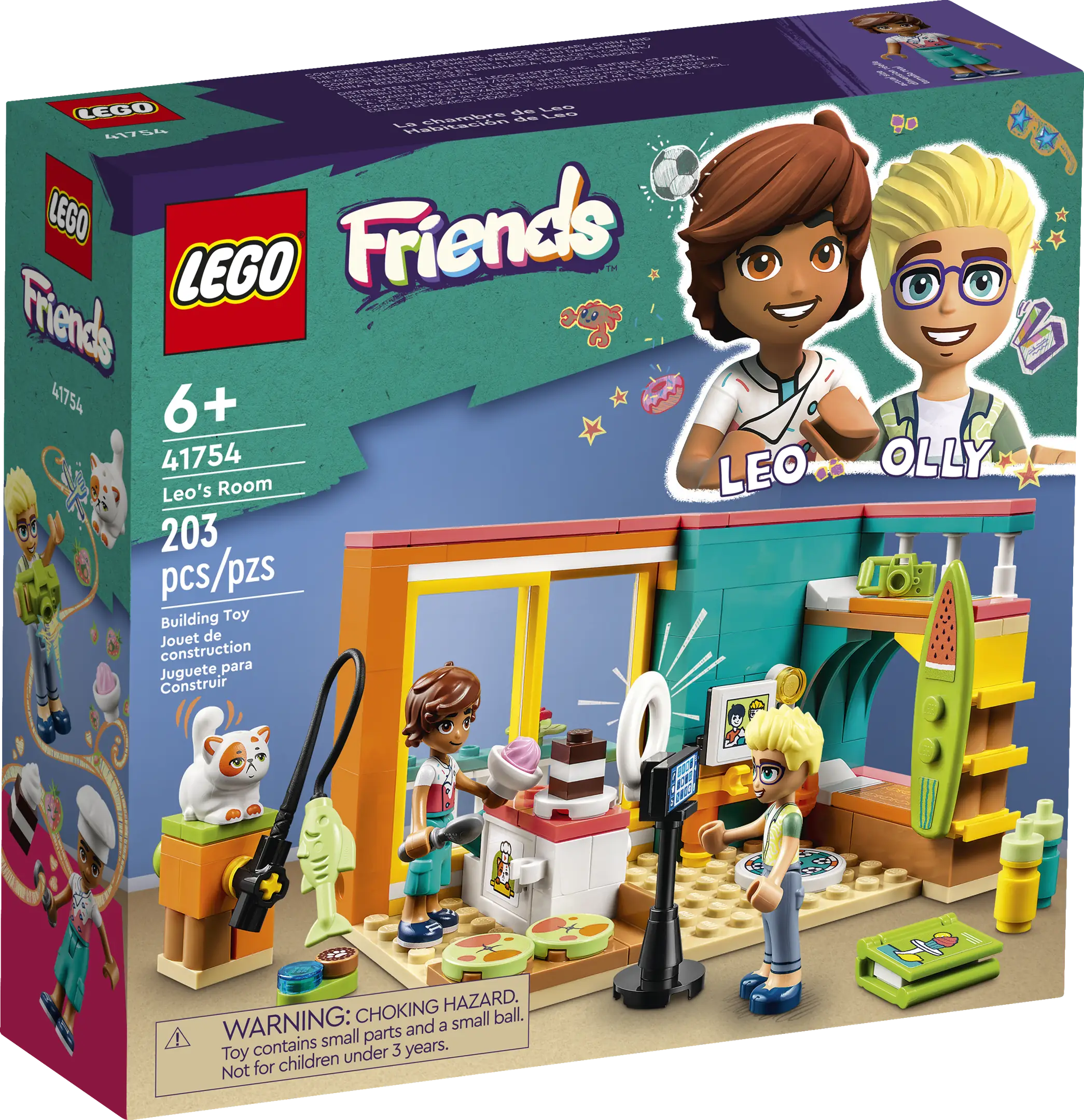 ミニセル LEGO Friends Leo's Room • Set 41754 • SetDB
