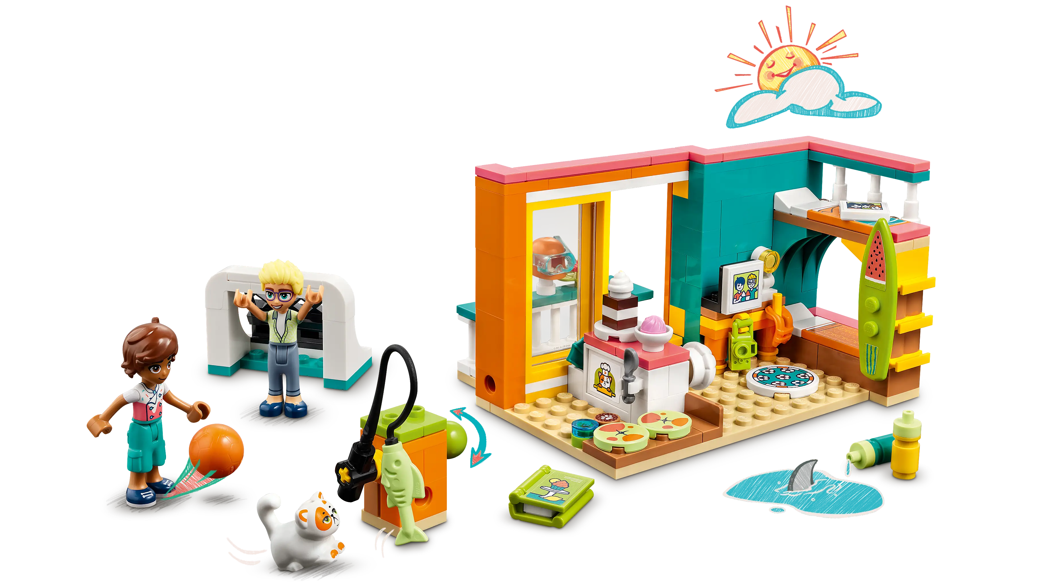 LEGO Friends Leo's Room • Set 41754 • SetDB