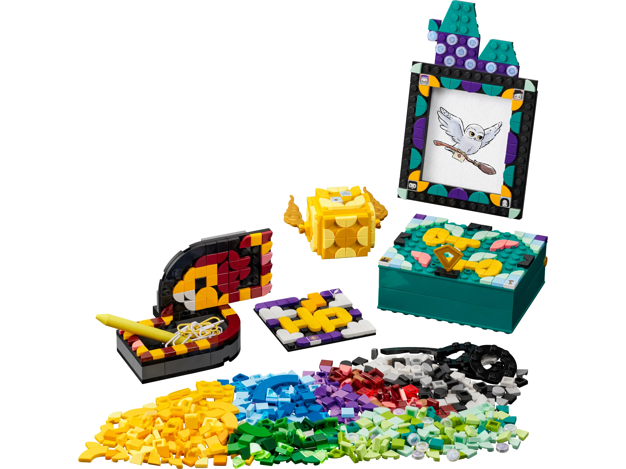 LEGO DOTS Hogwarts Desktop Kit Set 41811 SetDB
