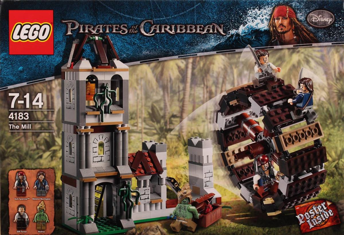 LEGO Pirates of the Caribbean The Mill • Set 4183 • SetDB