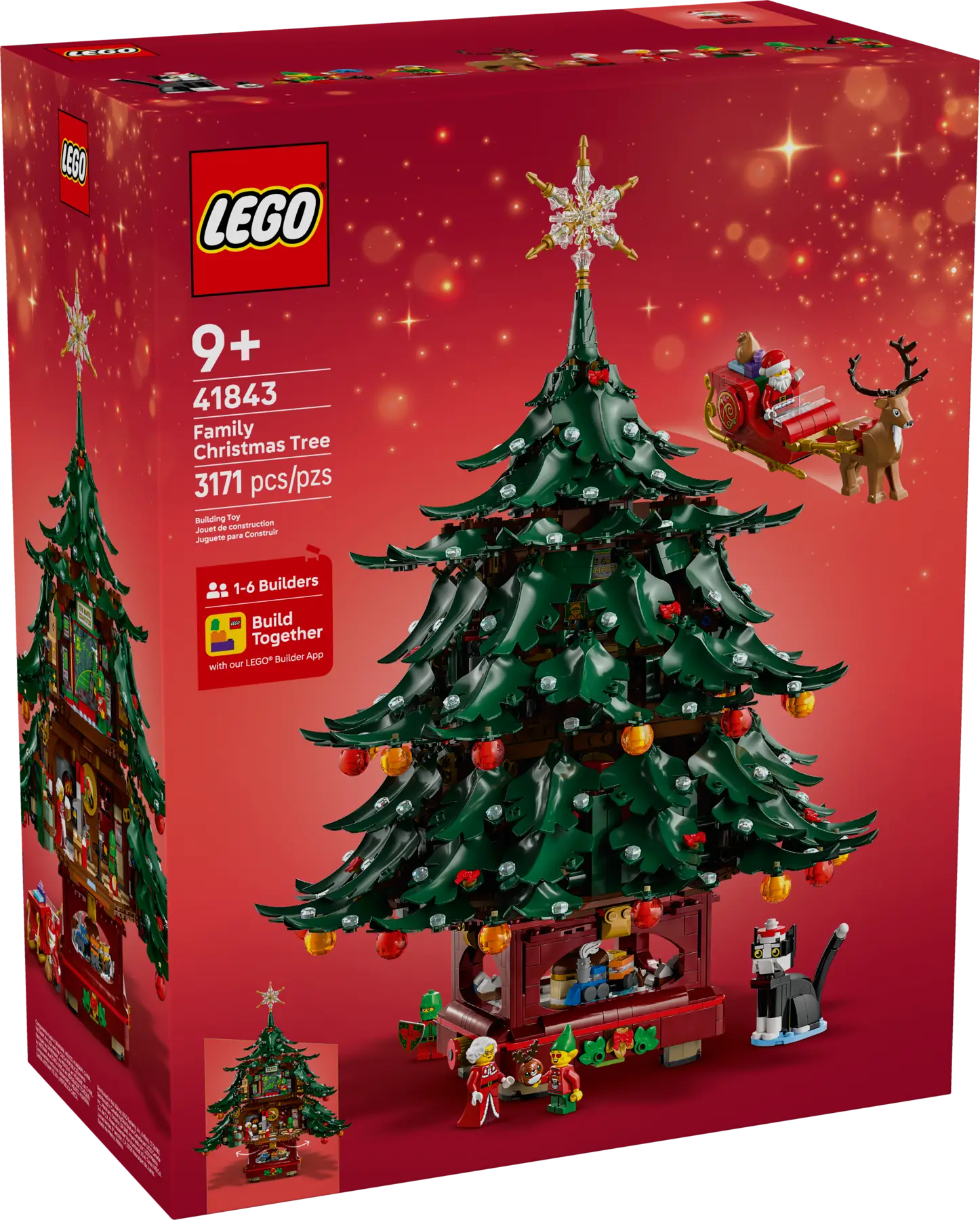 Christmas Tree Lego Navidad 2019 LEGO Icons Family Christmas Tree