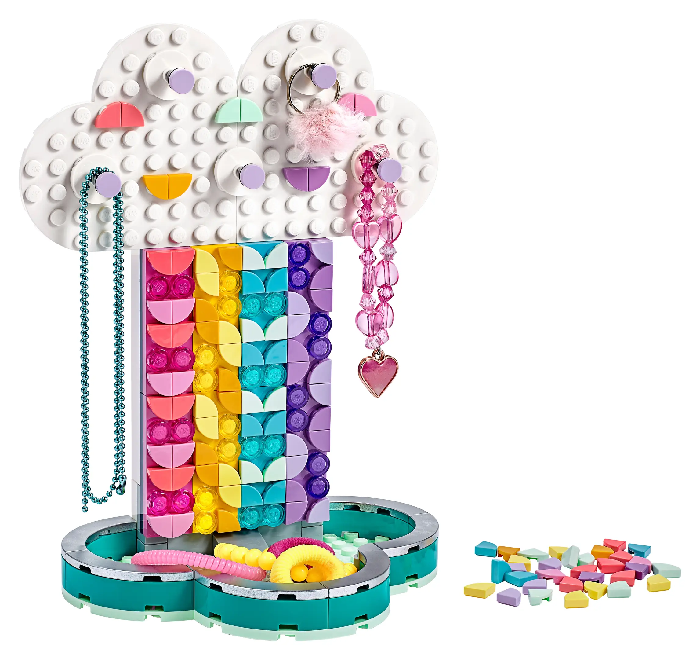 LEGO DOTS Rainbow Jewelry Stand • Set 41905 • SetDB