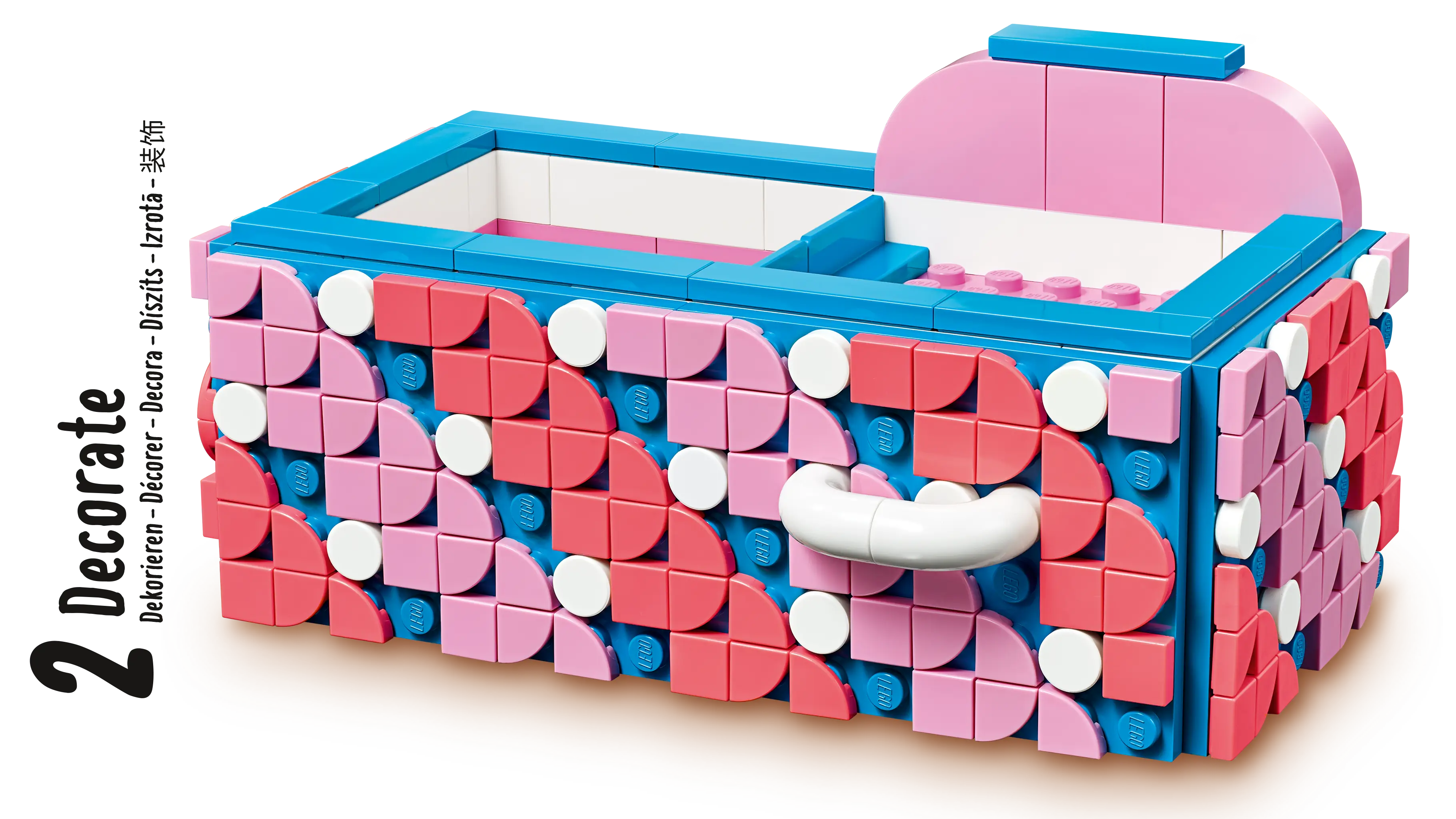 Desk organizer lego sale