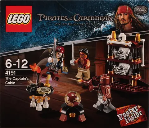LEGO Pirates of the Caribbean The Captain's Cabin