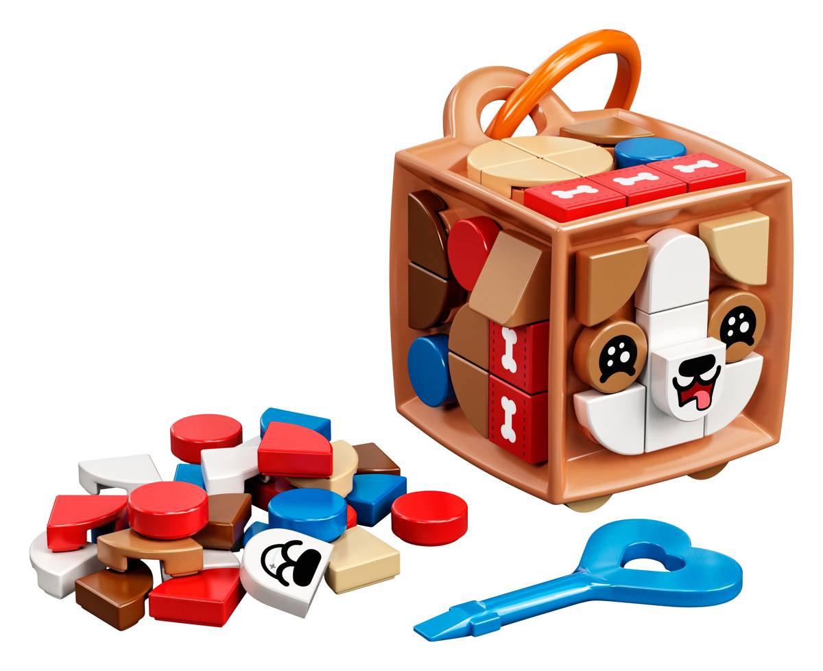 LEGO DOTS Bag Tag Dog • Set 41927 • SetDB • Merlins Bricks