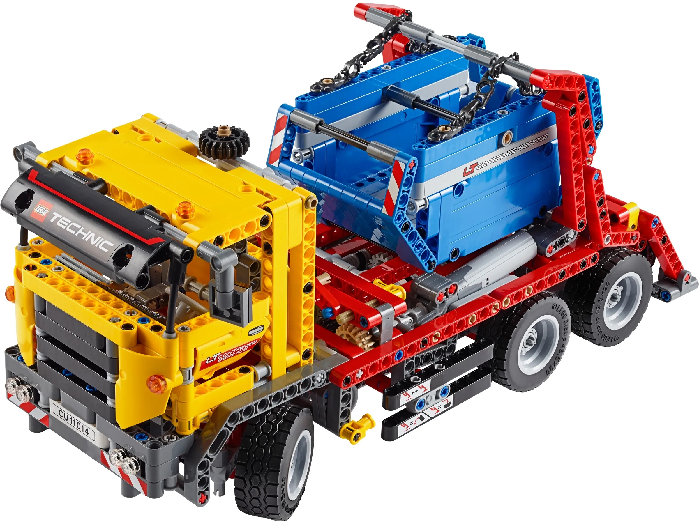 トイガン TRZ1 LEGO Technic Container Truck • Set 42024 • SetDB