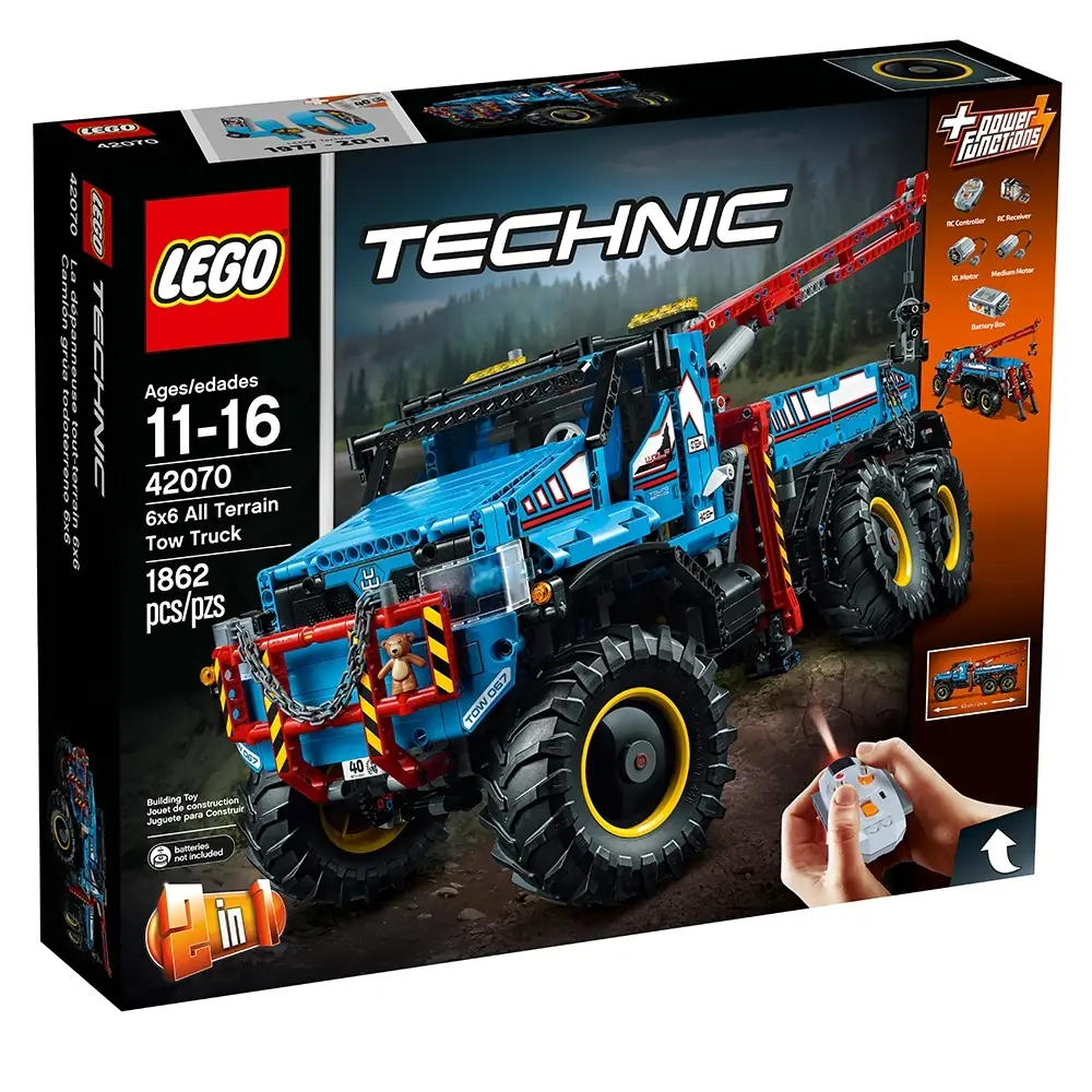 LEGO Technic 6x6 All Terrain Tow Truck • Set 42070 • SetDB