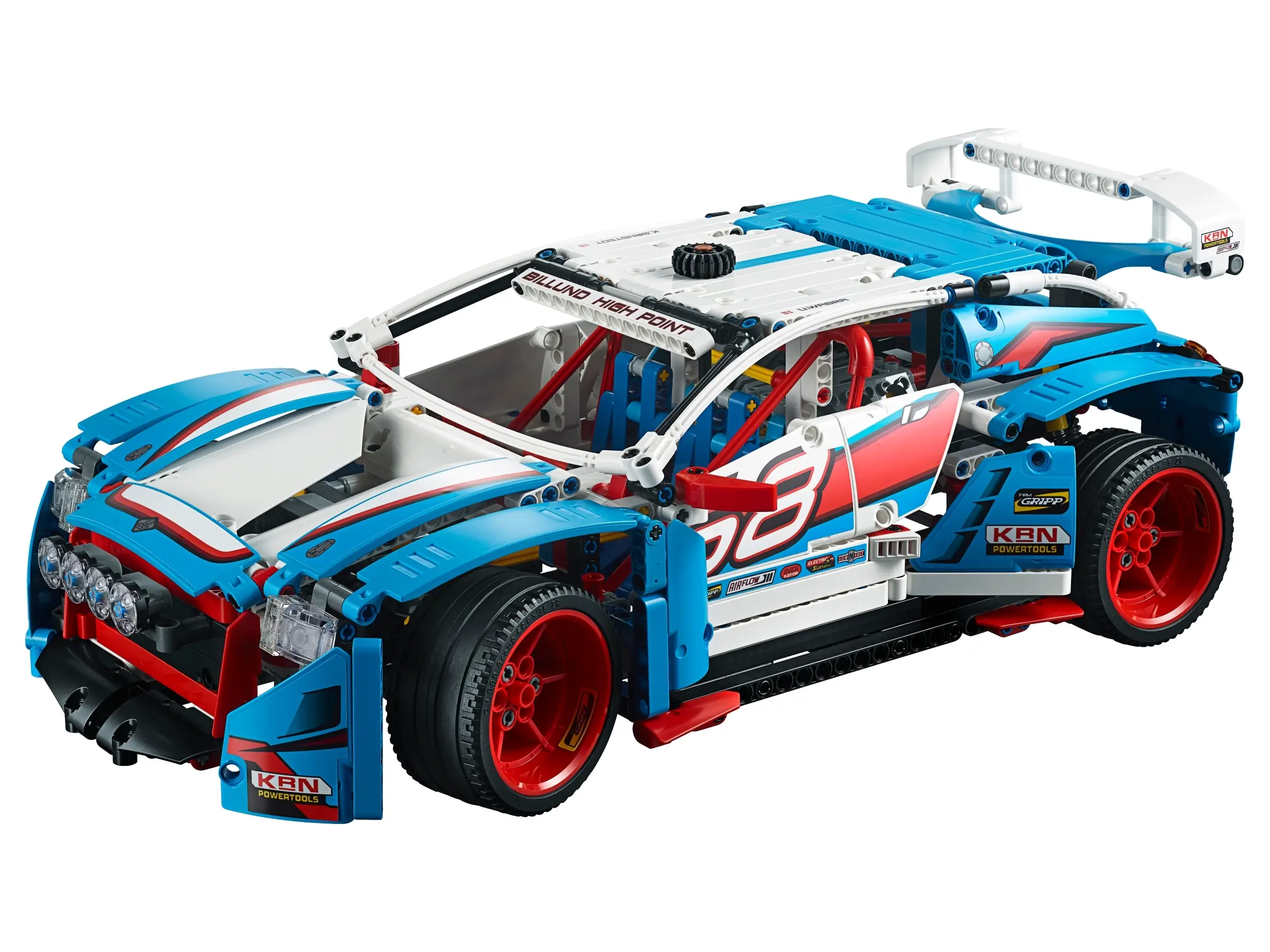 LEGO Technic Rally Car • Set 42077 • SetDB • Merlins Bricks