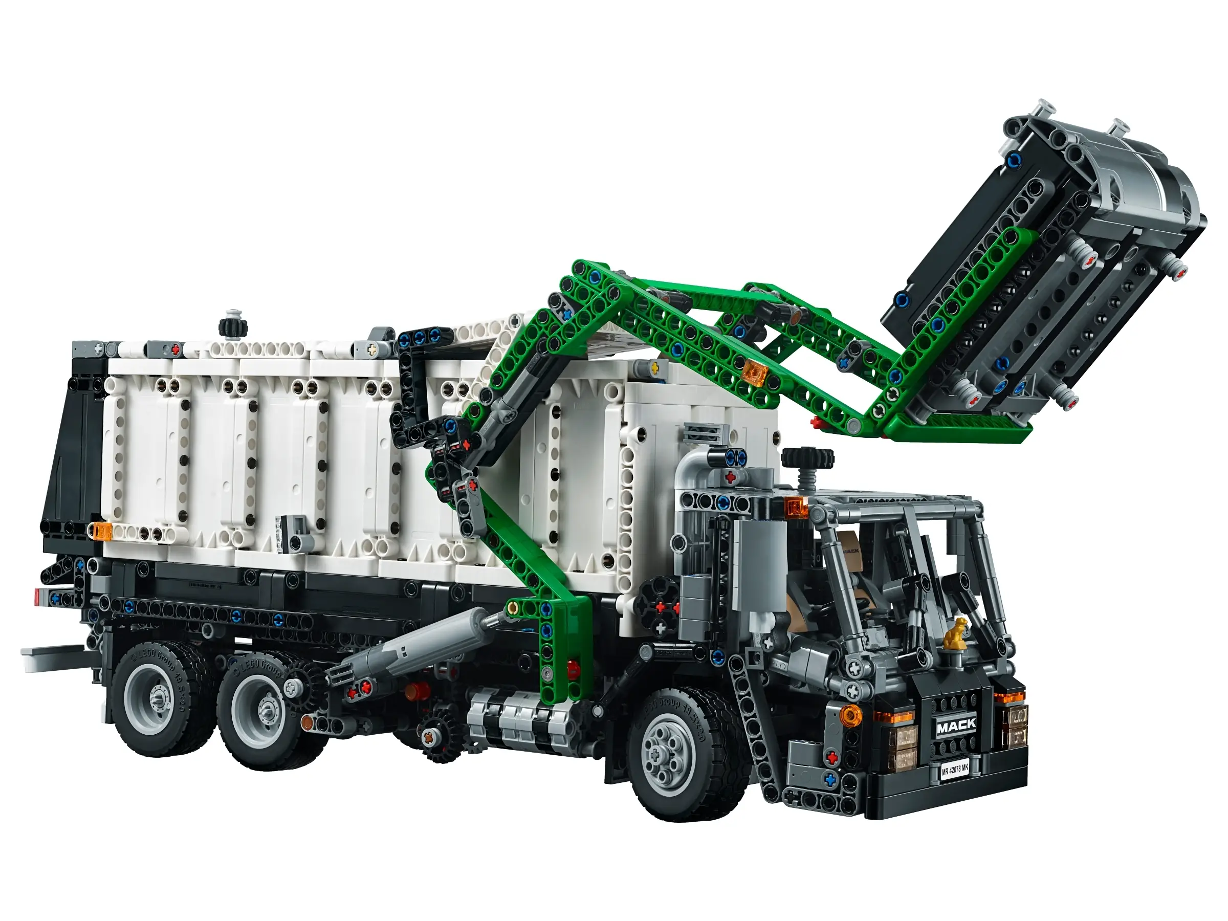 ミッチーティンタブル４L 塗装ガンセット/ブラック4リットル LEGO Technic Mack Anthem • Set 42078 • SetDB