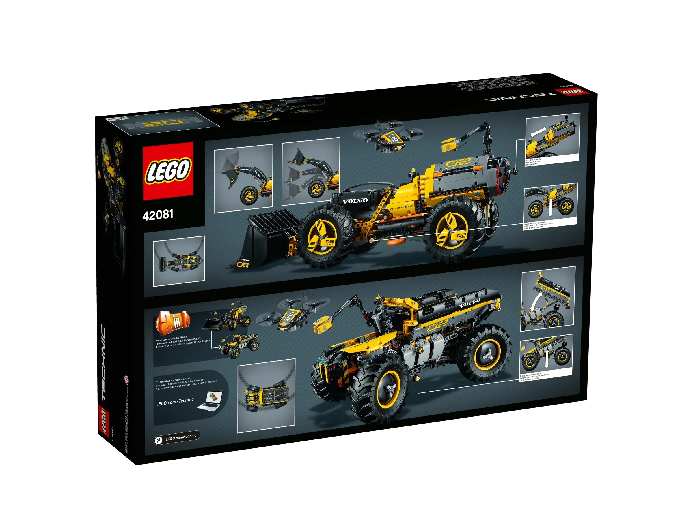 LEGO Technic Volvo Concept Wheel Loader ZEUX • Set 42081