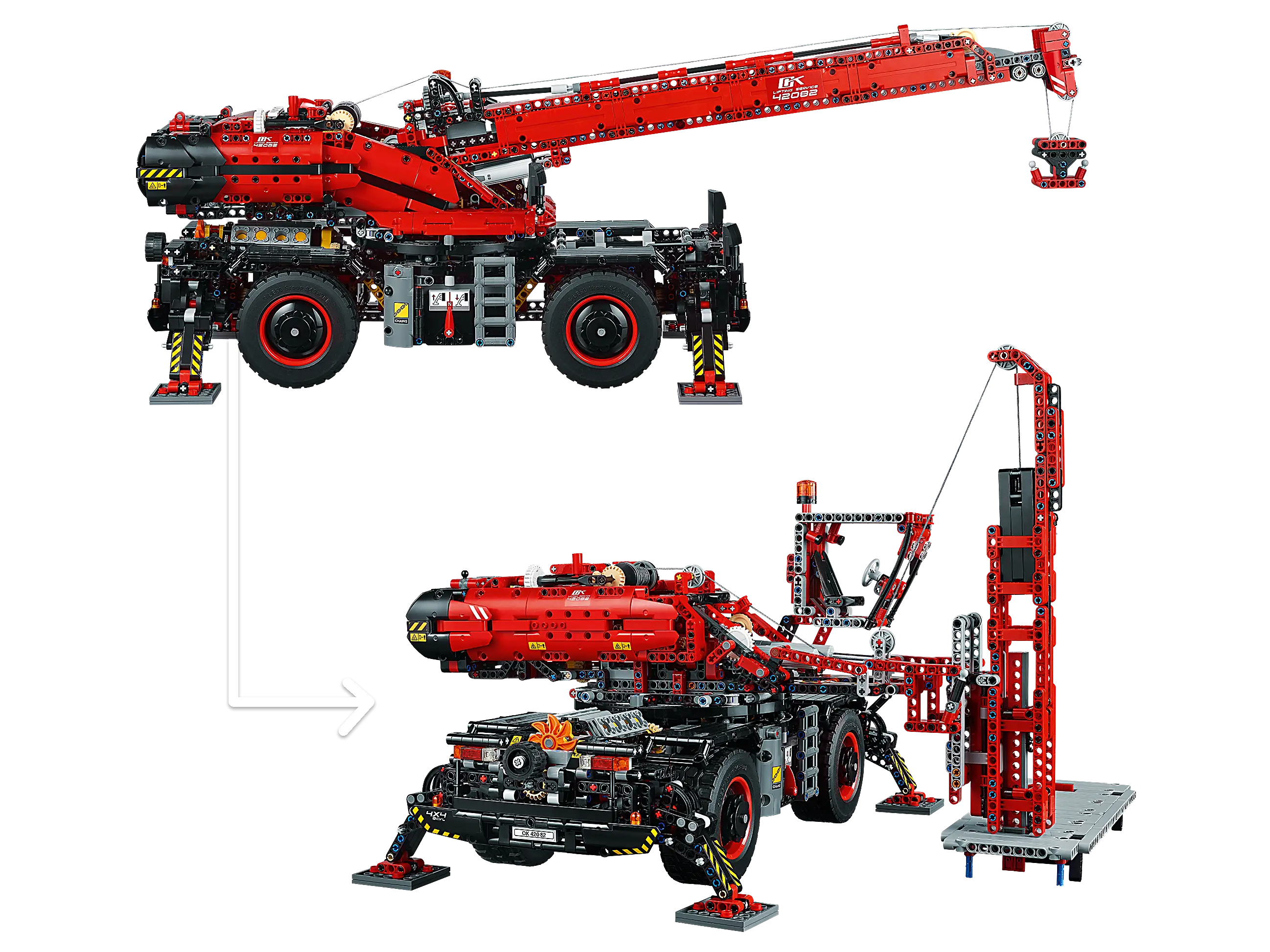 LEGO Technic Rough Terrain Crane • Set 42082 • SetDB