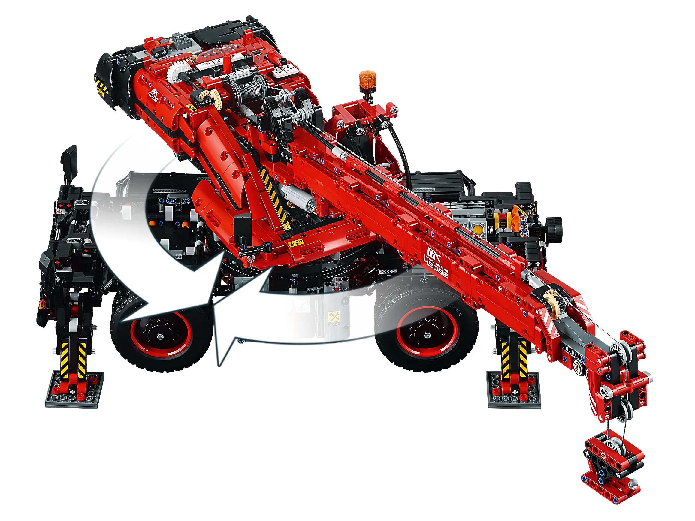 LEGO Technic Rough Terrain Crane • Set 42082 • SetDB
