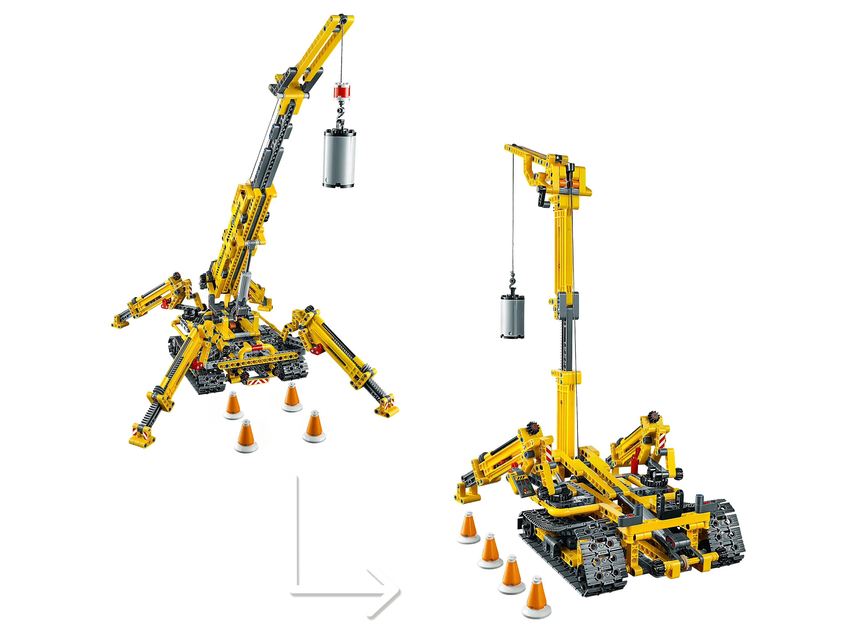 LEGO Technic Compact Crawler Crane Set 42097 SetDB