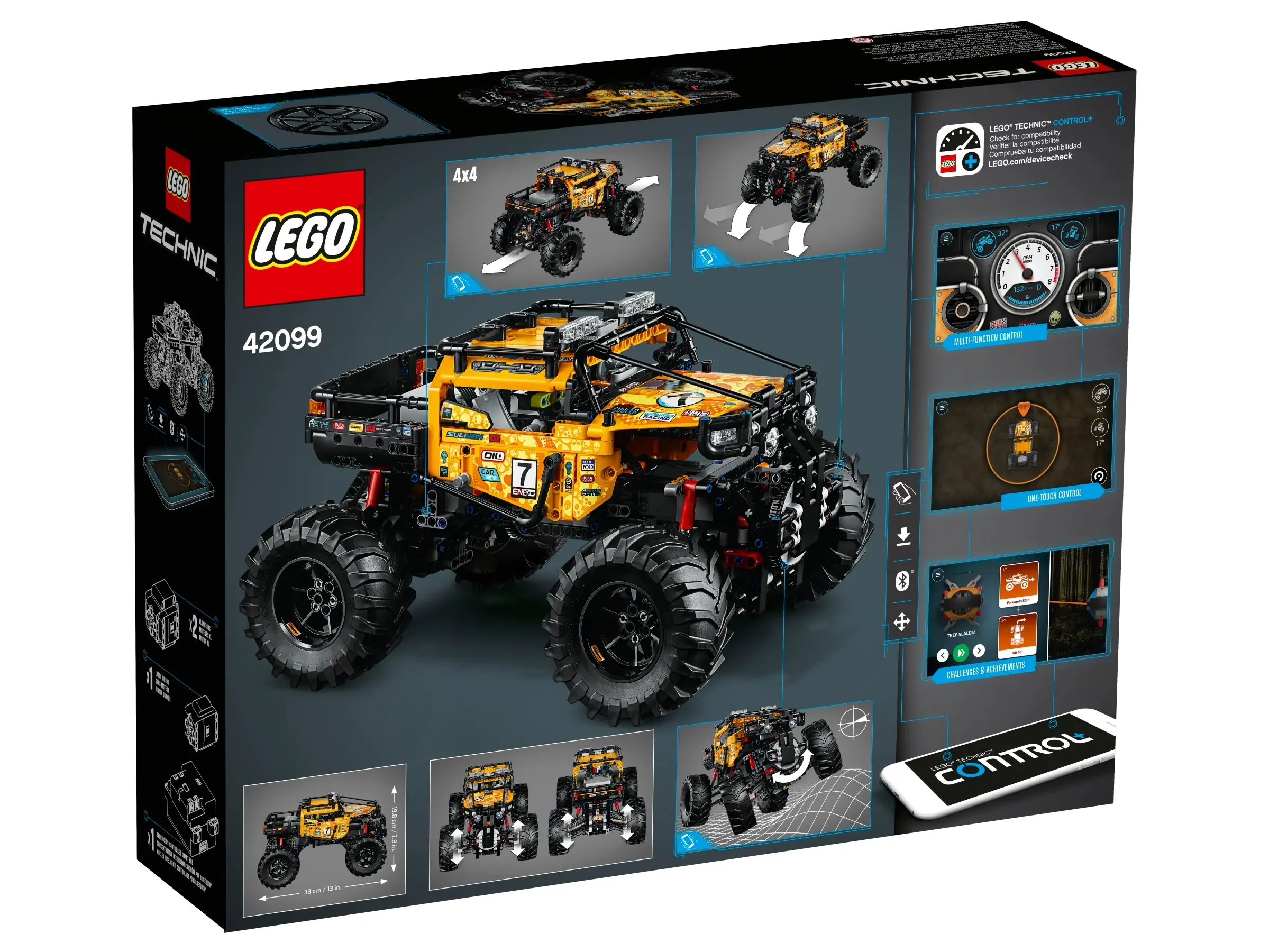 Lego technic monster truck 4x4 hotsell