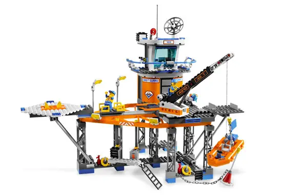 LEGO City Coast Guard Platform • Set 4210 • SetDB