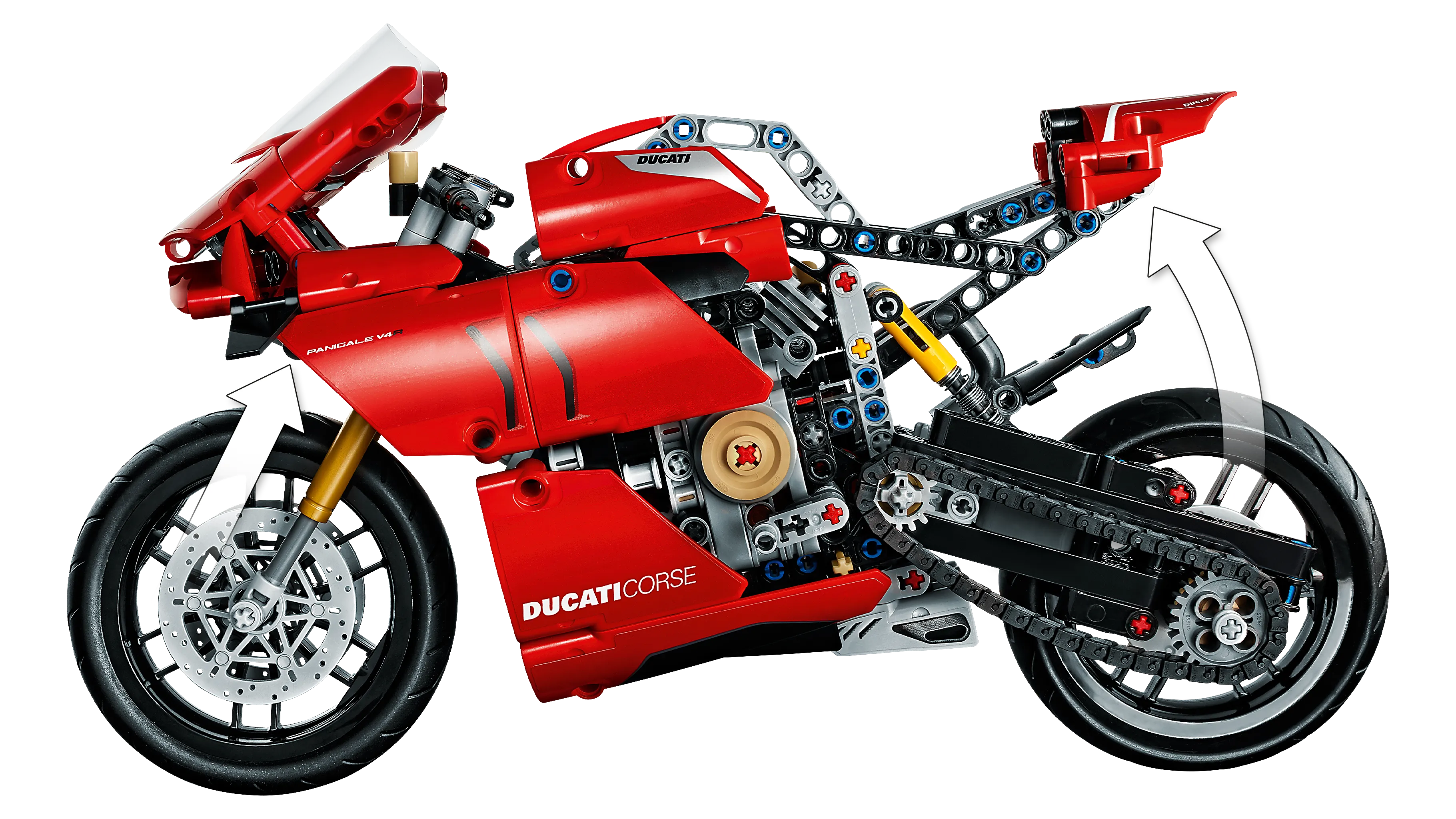 Ducati Motorcycles Modellino Ducati Panigale V4 LEGO Technic