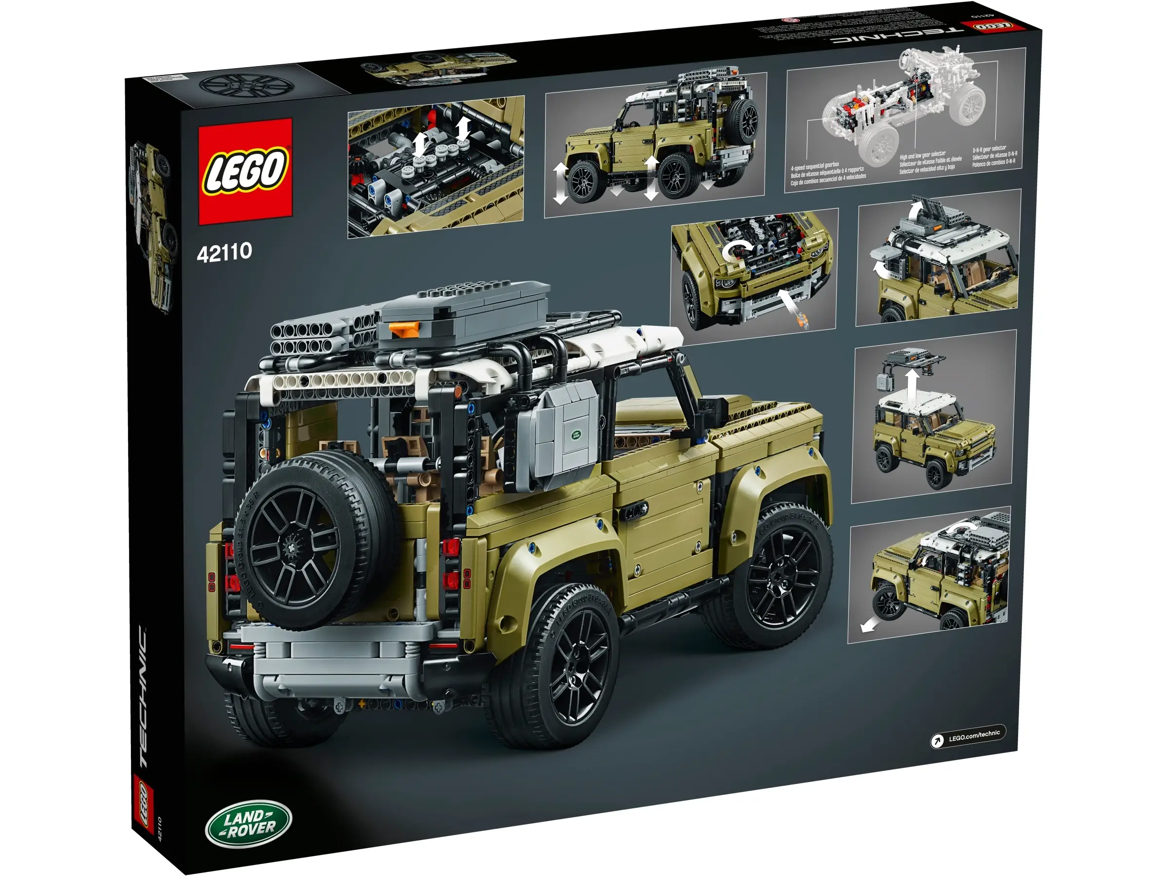 LEGO Technic Land Rover Defender Set 42110 SetDB