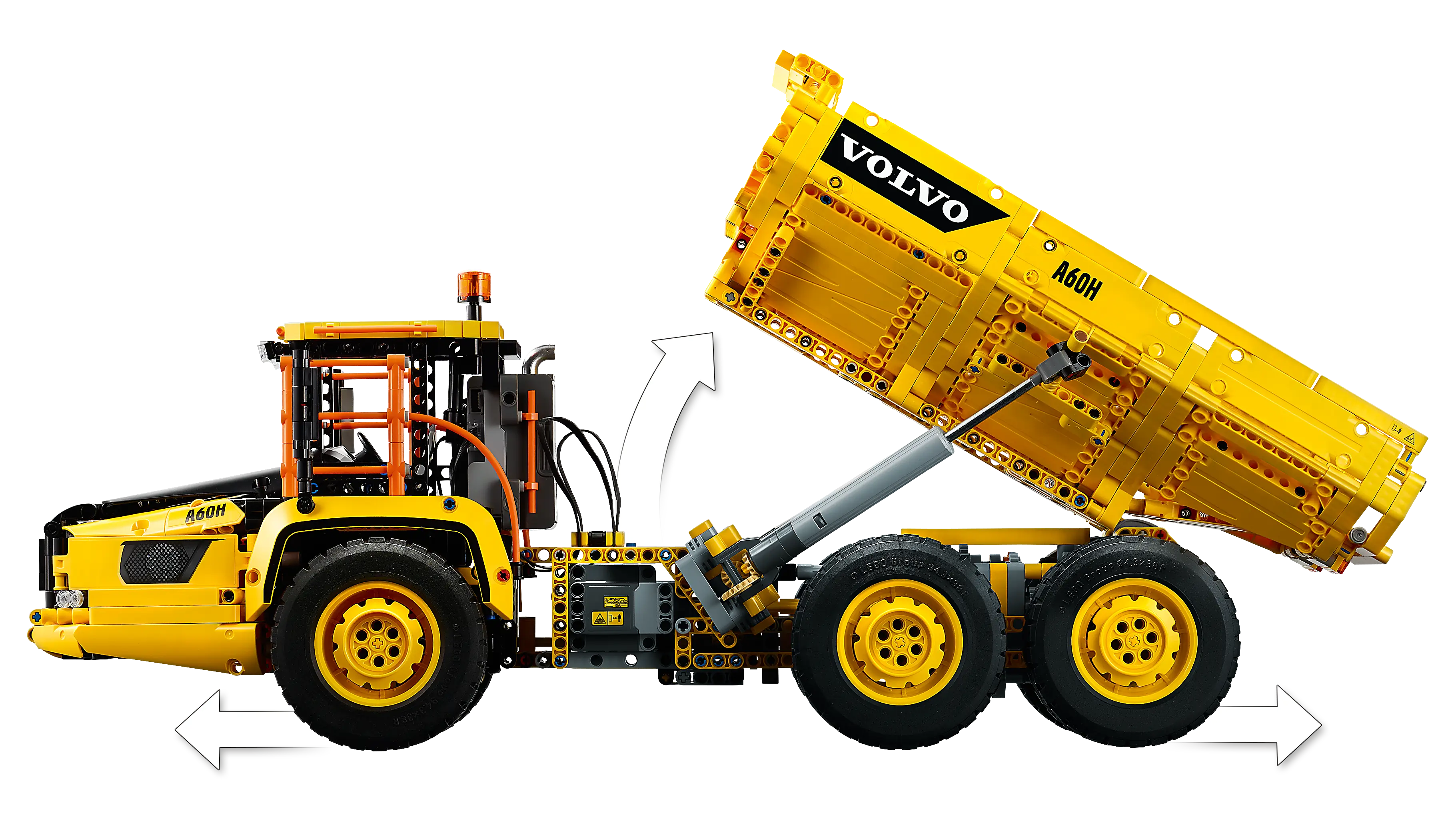 LEGO Technic 6x6 Volvo Articulated Hauler • Set 42114