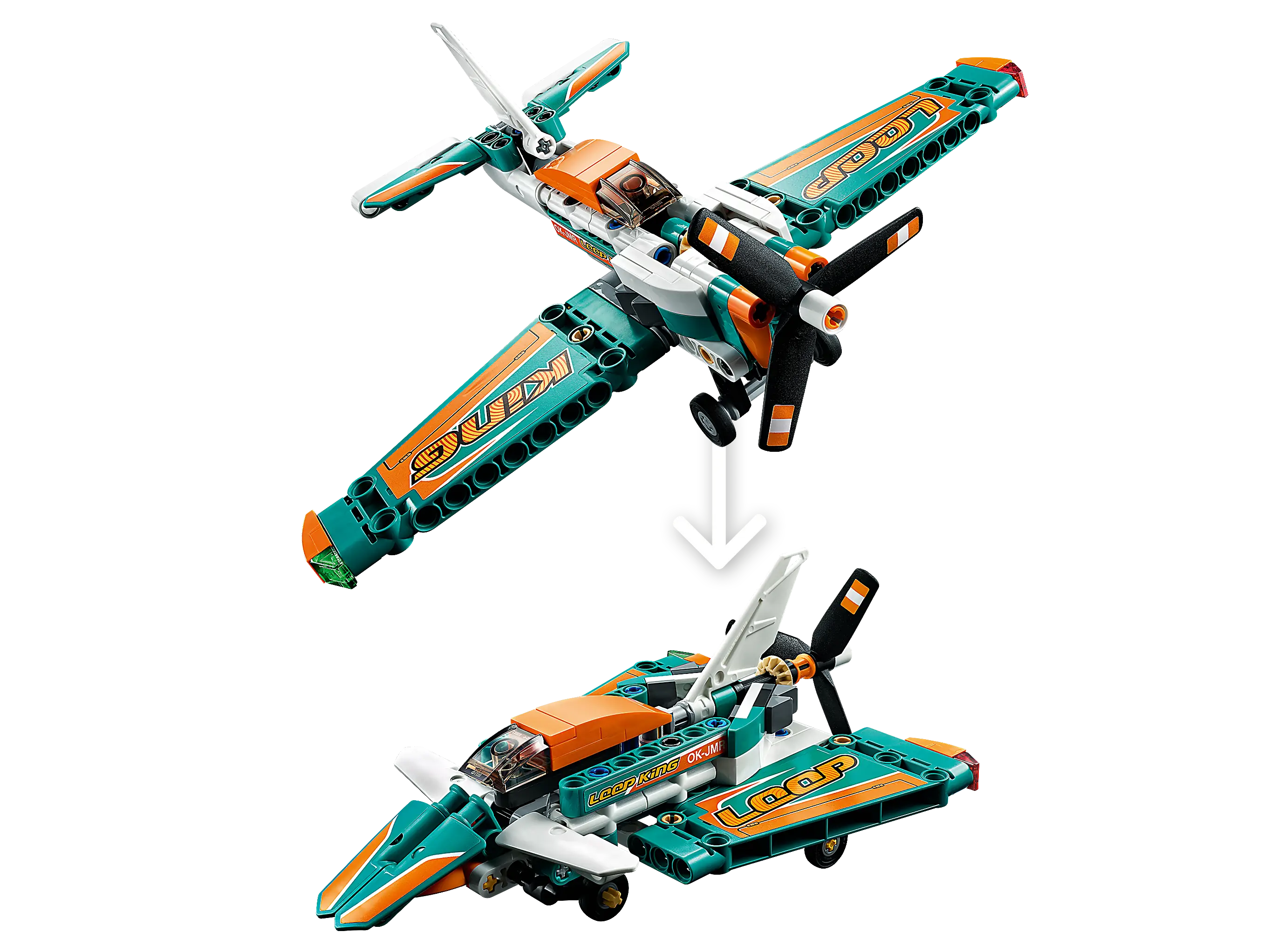 LEGO Technic Race Plane • Set 42117 • SetDB • Merlins Bricks