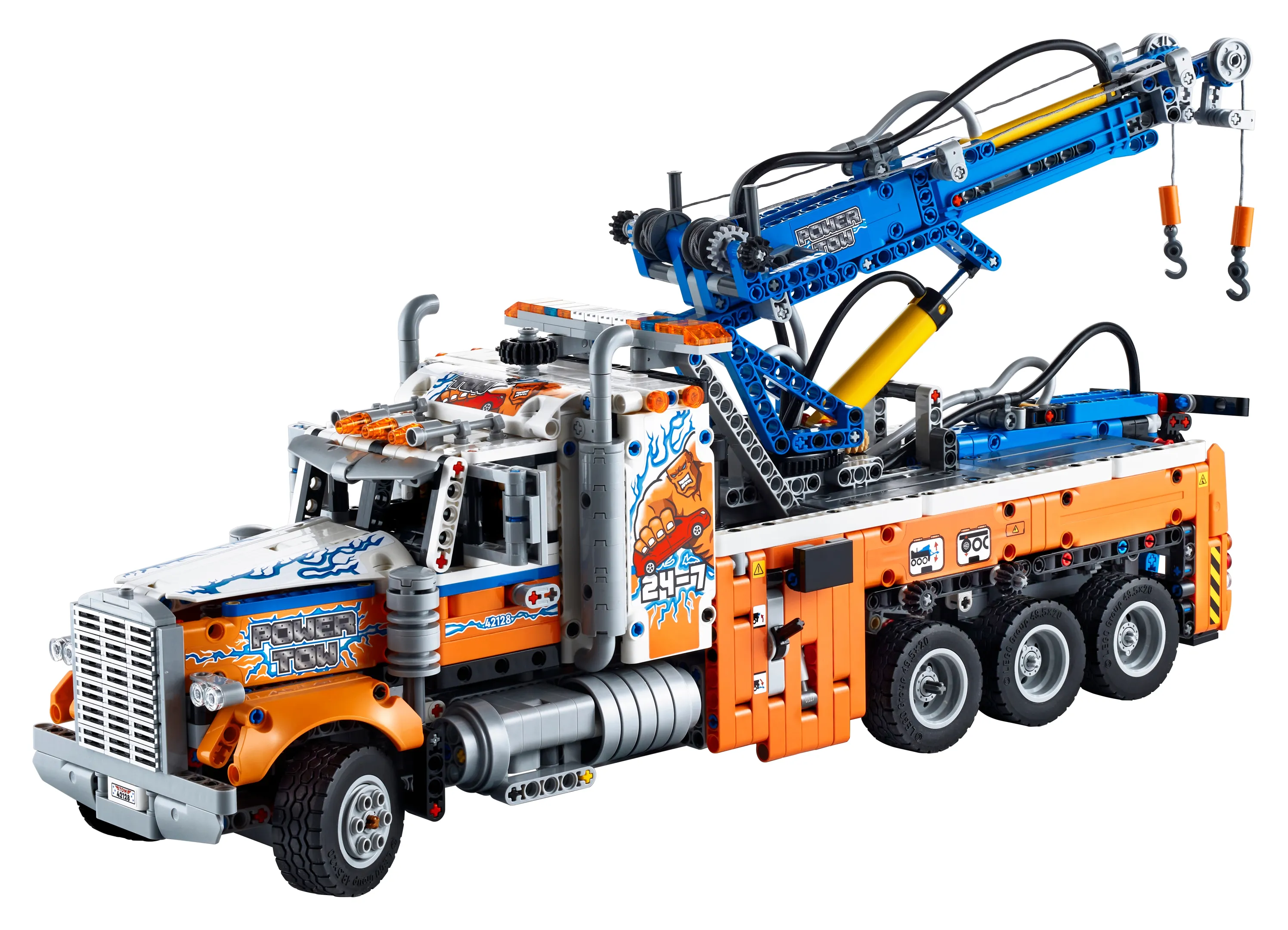 Lego technic blue truck hotsell