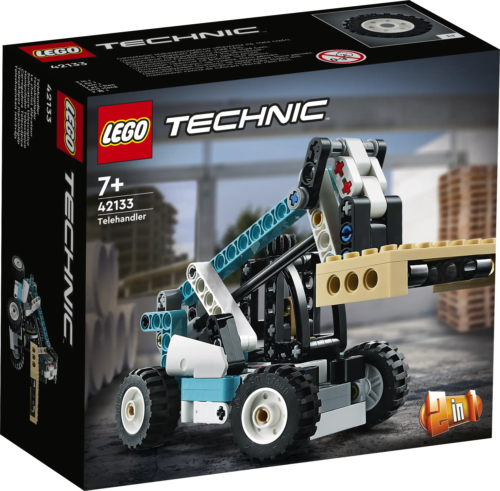 LEGO Technic Telehandler • Set 42133 • SetDB