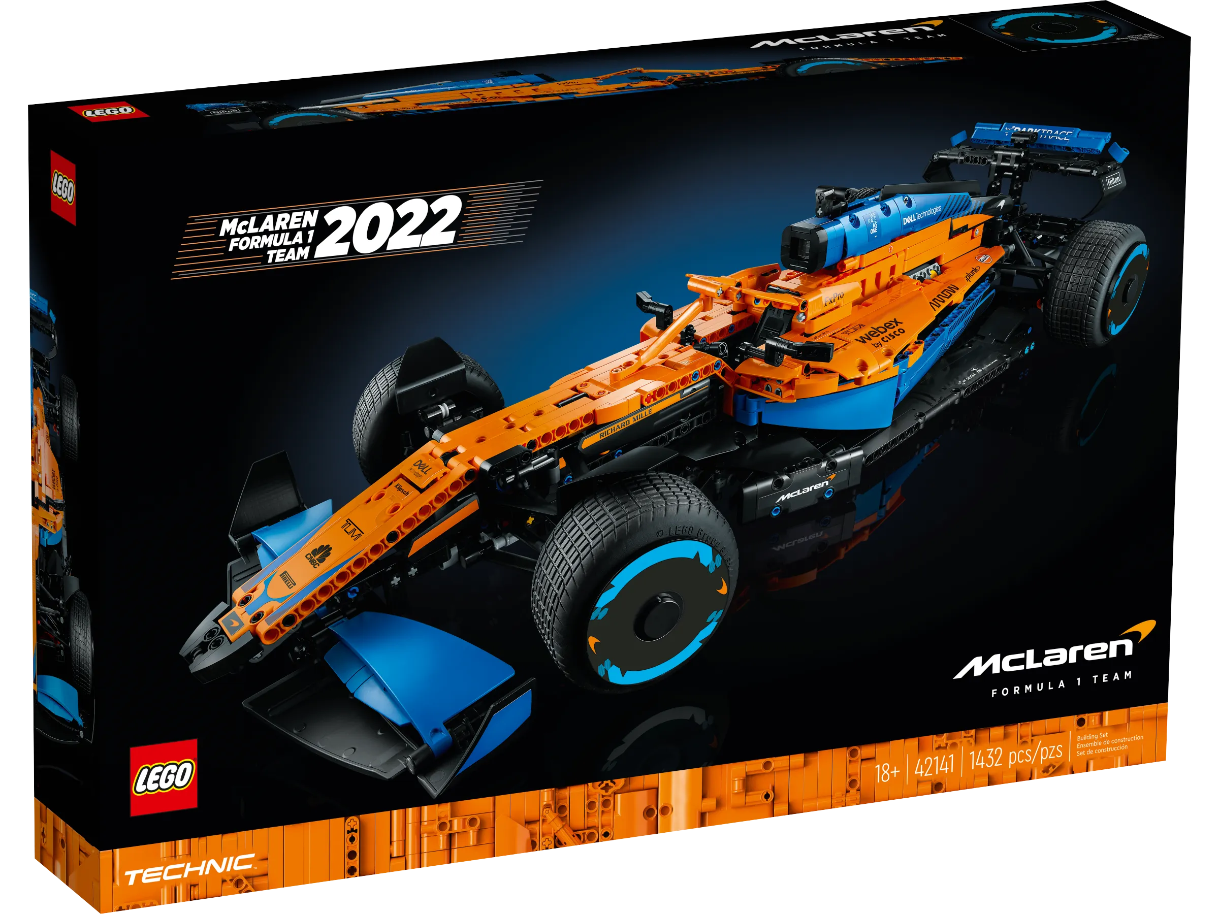 LEGO Technic McLaren F1 Race Car • Set 42141 • SetDB
