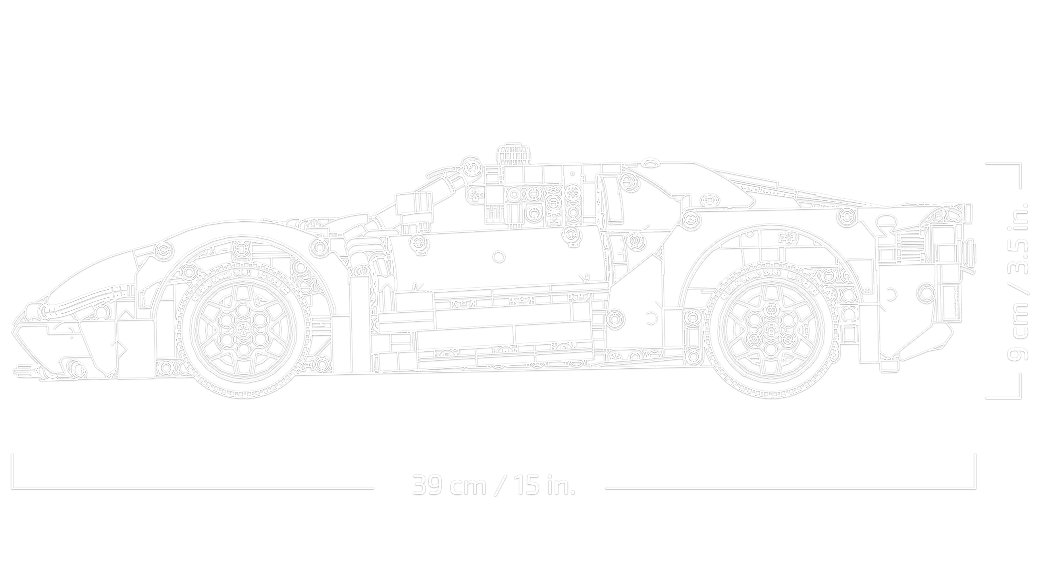 LEGO Technic 2022 Ford GT • Set 42154 • SetDB