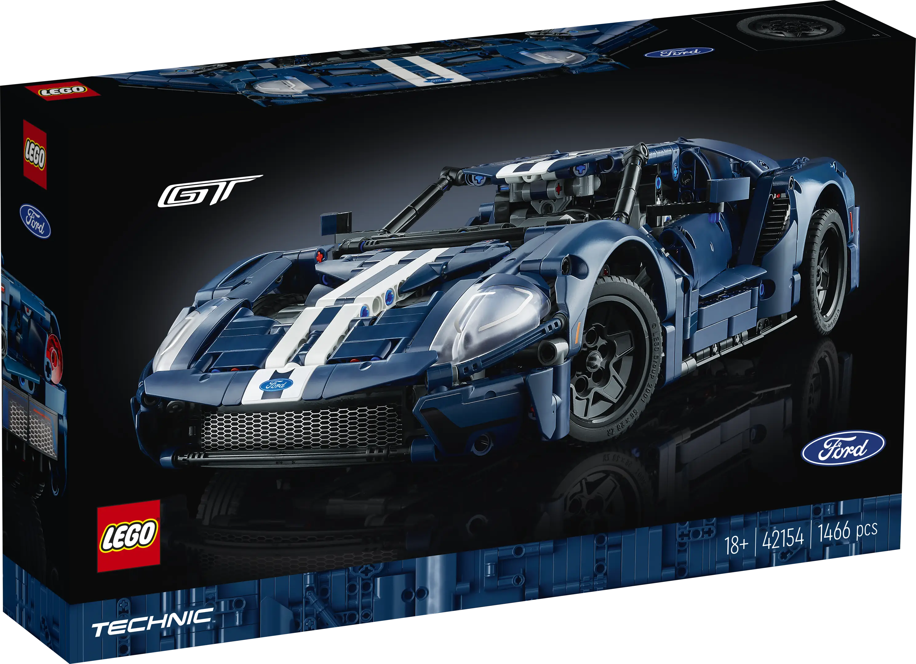 LEGO Technic 2022 Ford GT • Set 42154 • SetDB