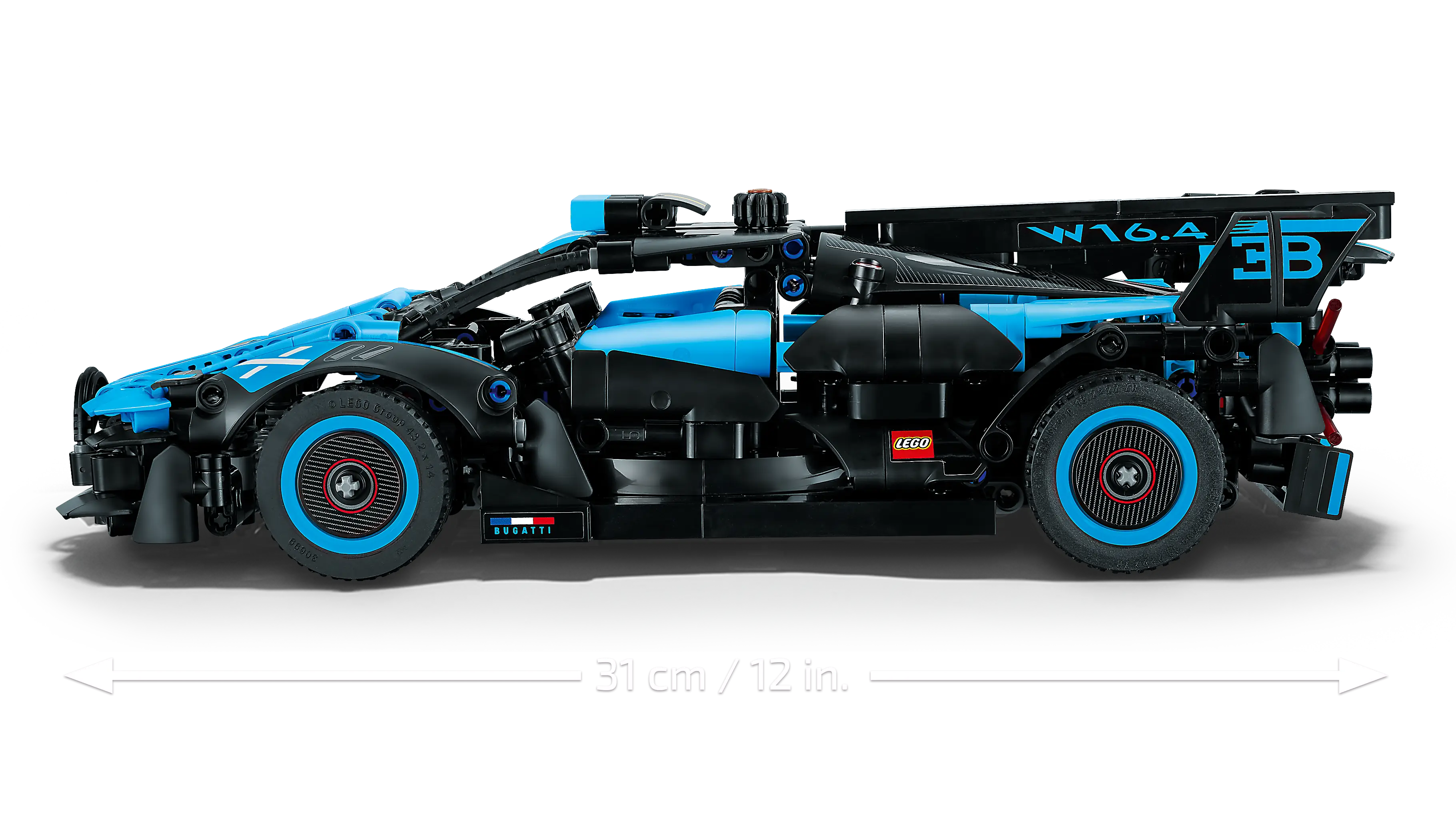 LEGO Technic Bugatti Bolide Agile Blue • Set 42162 • SetDB
