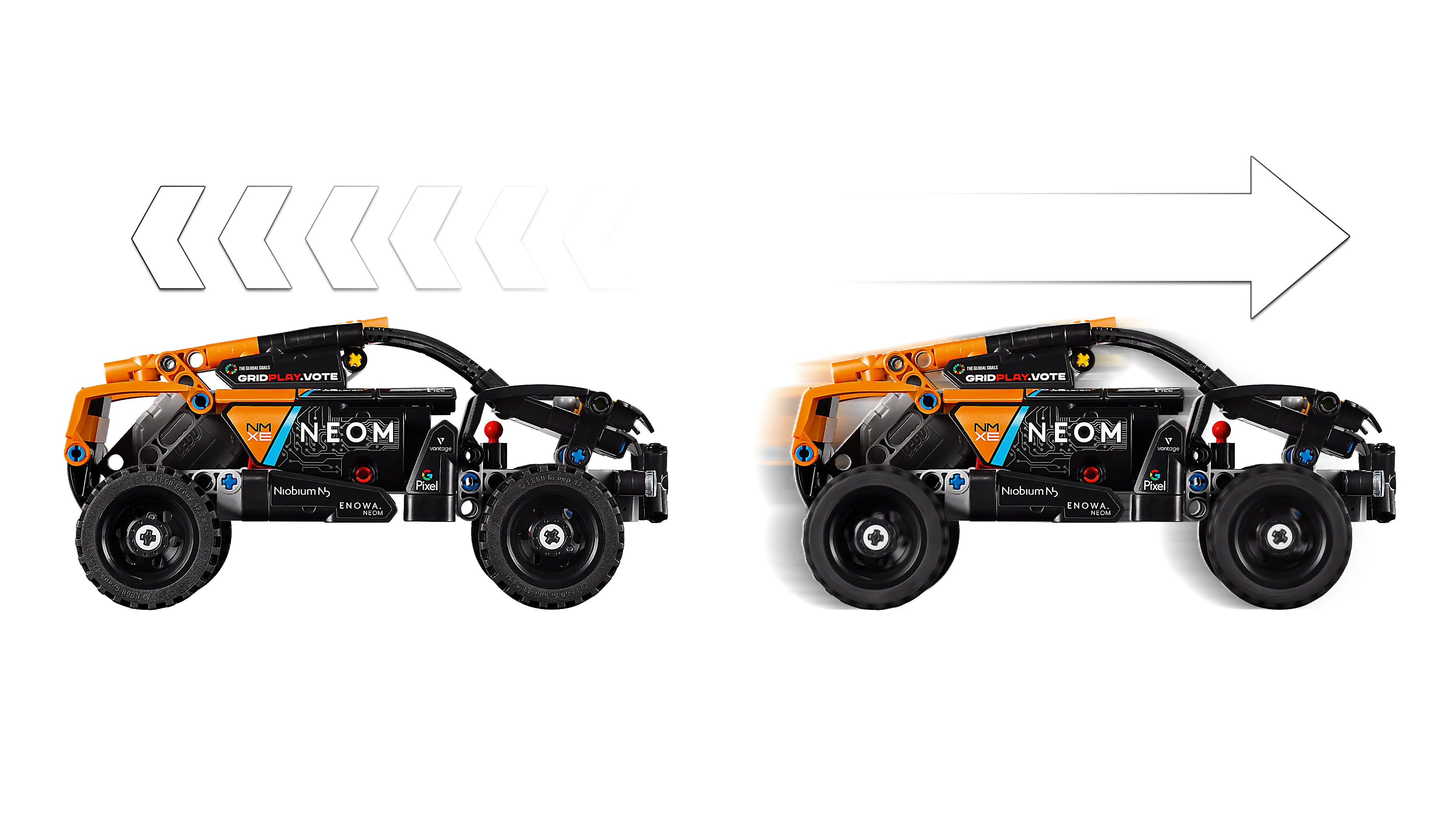 LEGO Technic NEOM McLaren Extreme E Race Car • Set 42166