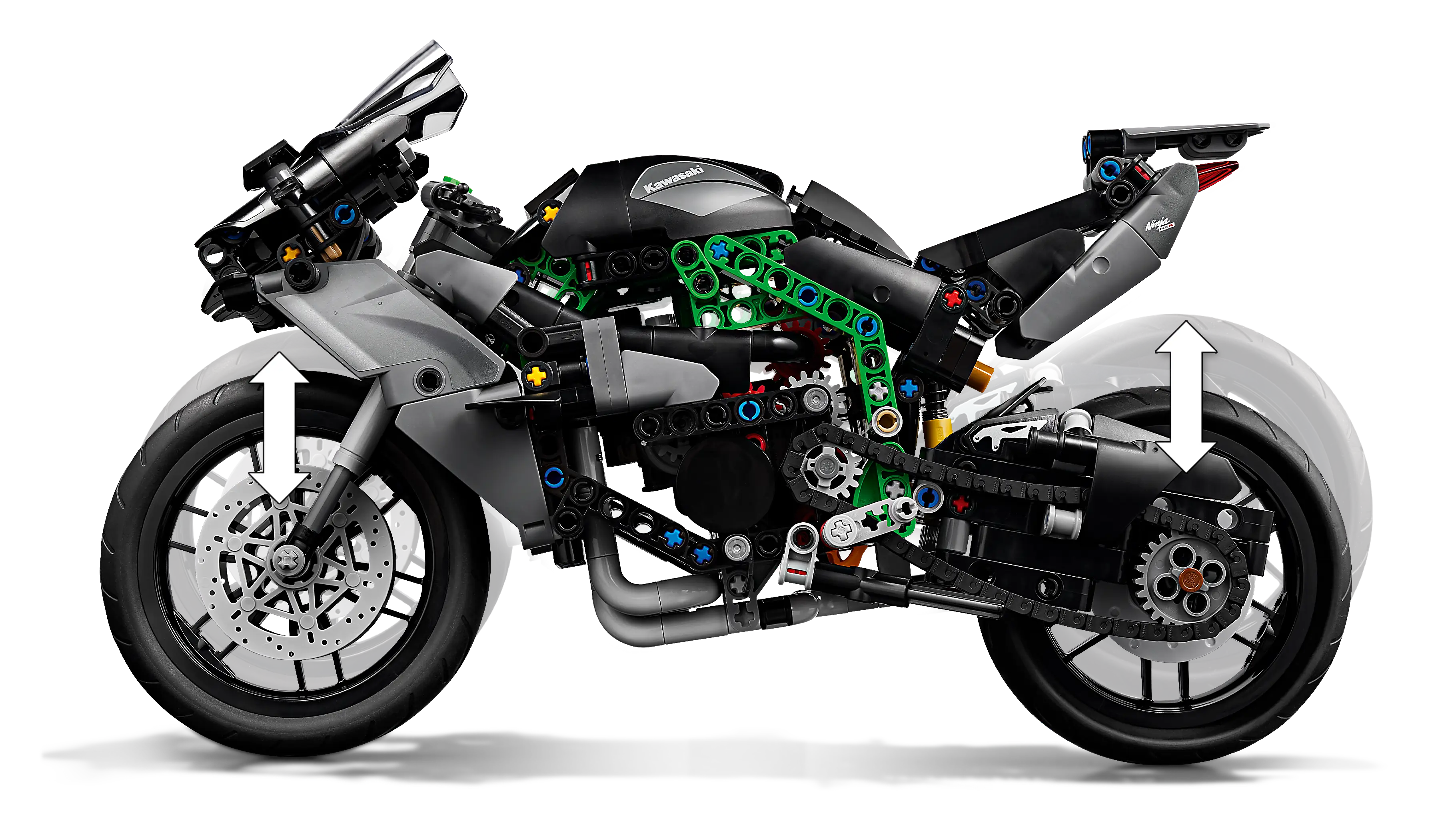 LEGO Technic Kawasaki Ninja H2R Motorcycle • Set 42170