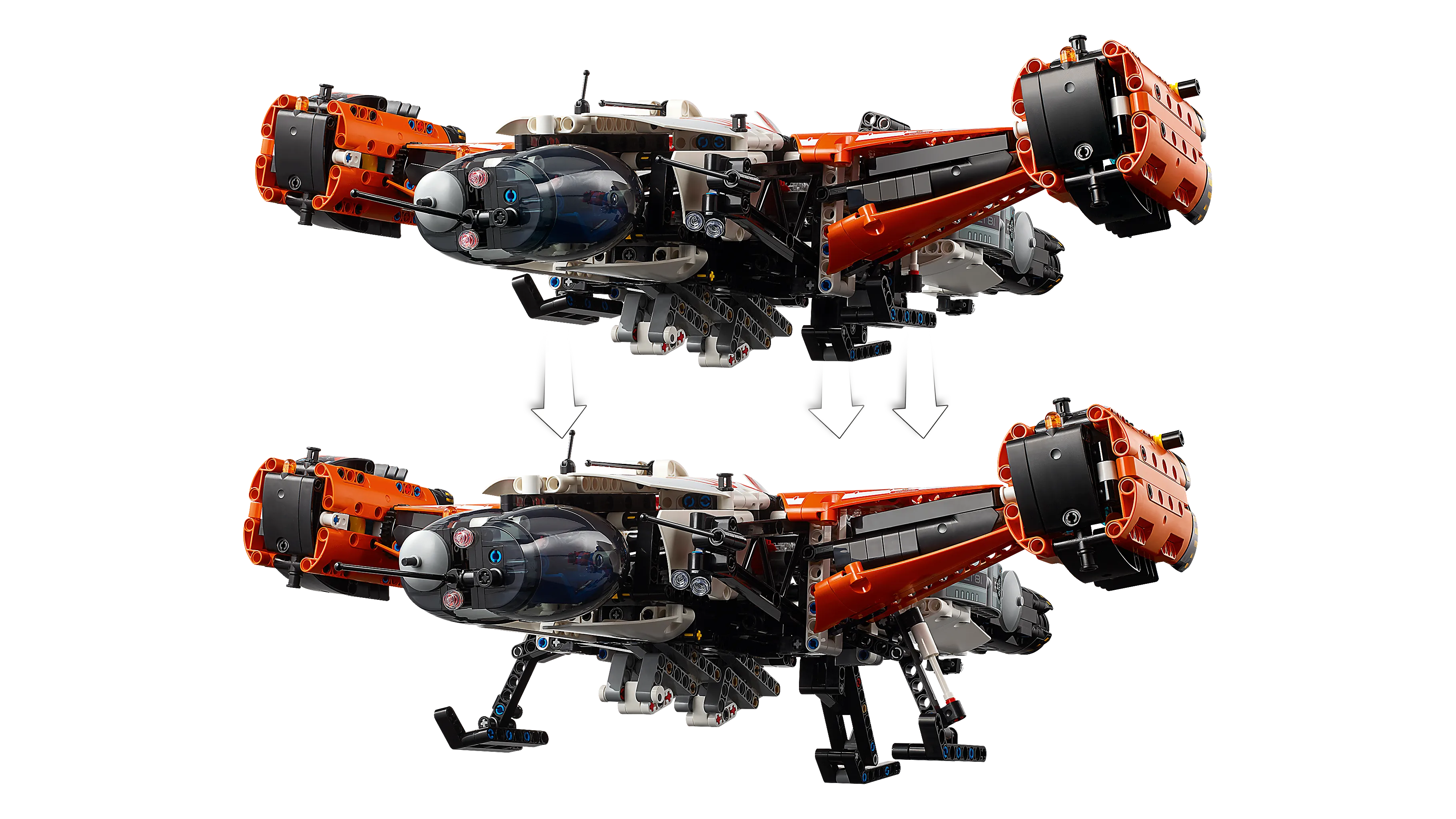 LEGO Technic VTOL Heavy Cargo Spaceship LT81 • Set 42181