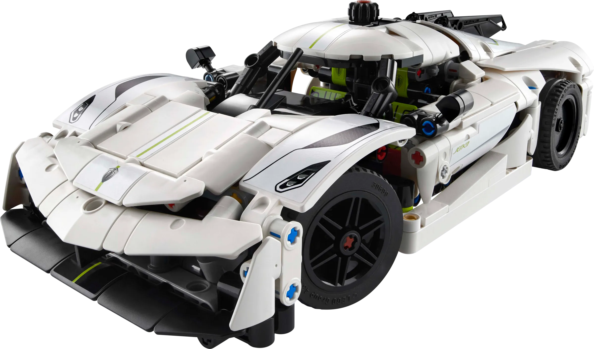 LEGO Technic Koenigsegg Jesko Absolut White Hypercar