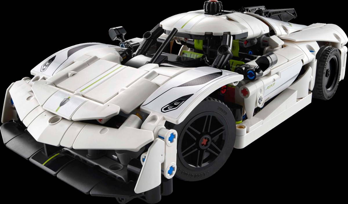 LEGO Technic Koenigsegg Jesko Absolut White Hypercar LEGO Technic Koenigsegg Jesko Absolut White Hypercar