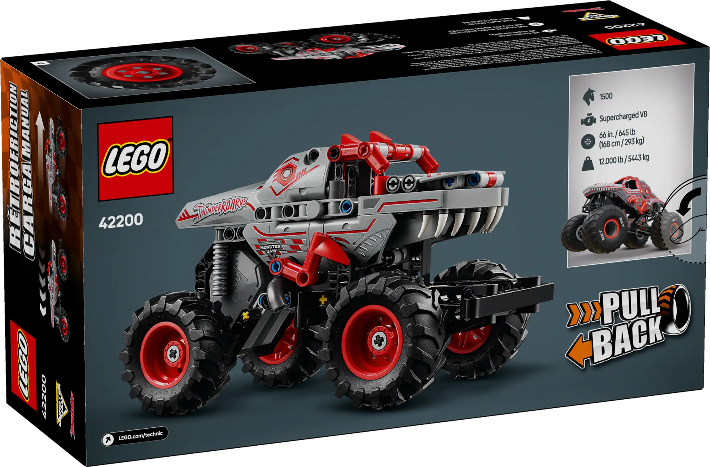 Monster Jam Amazon Uk Lego Technic LEGO Technic Monster Jam El