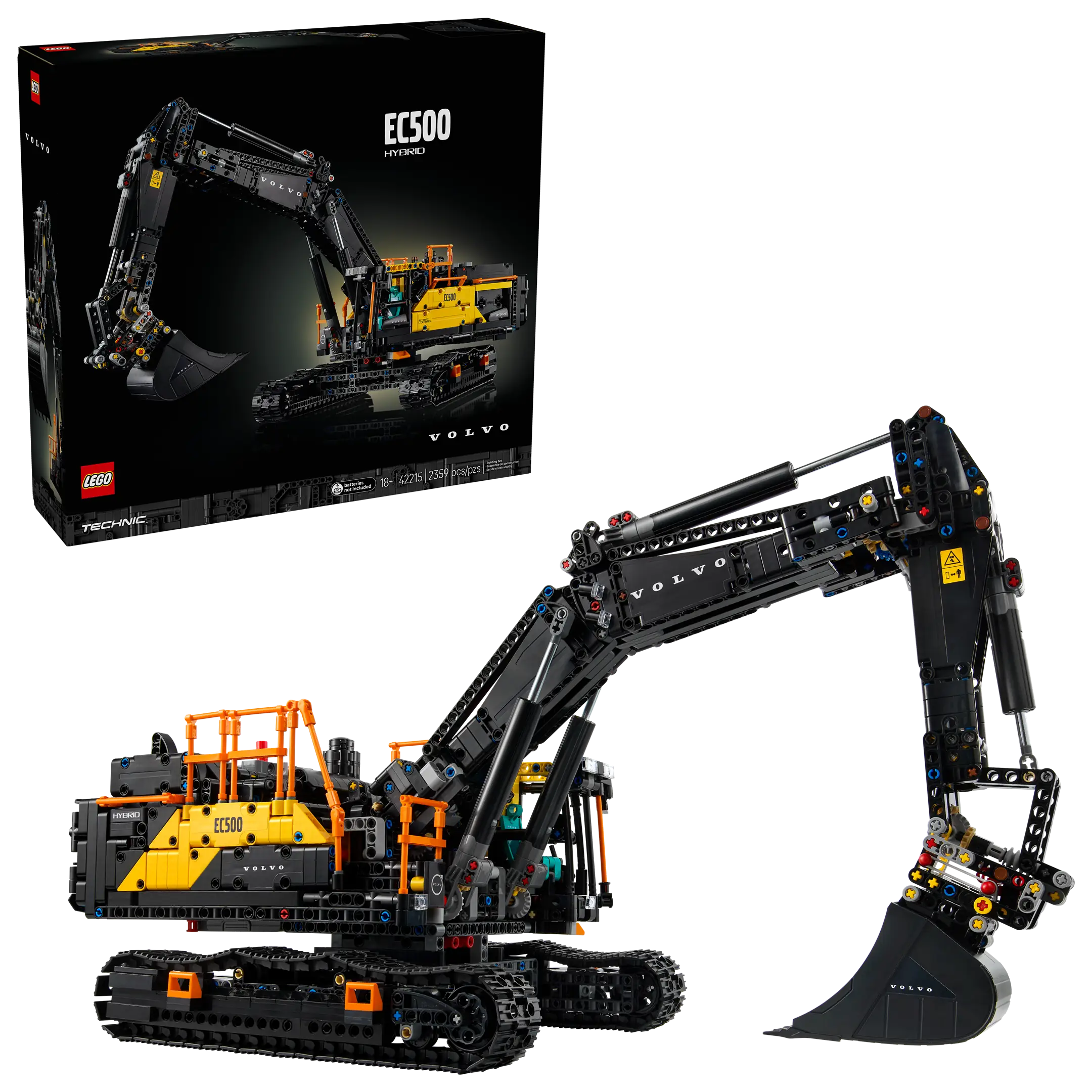 LEGO Technic Volvo EC500 Hybrid Excavator • Set 42215