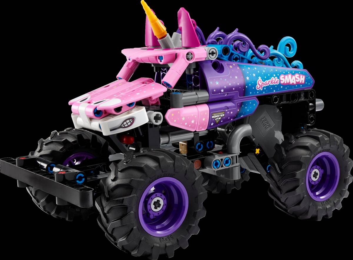 LEGO Technic Monster Jam Sparkle Smash Pull-Back • Set 42220