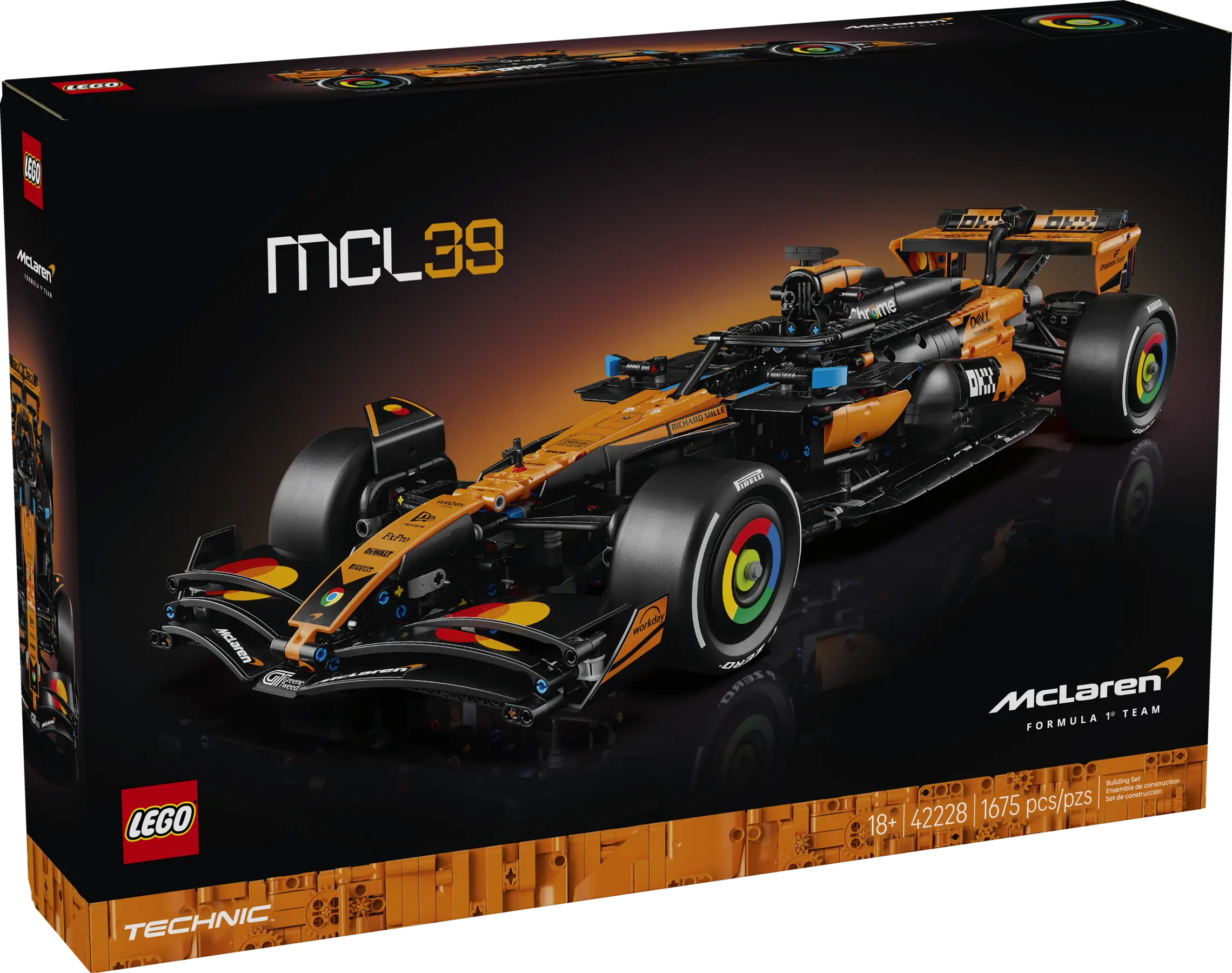 LEGO Technic McLaren MCL39 F1 Car • Set 42228 • SetDB