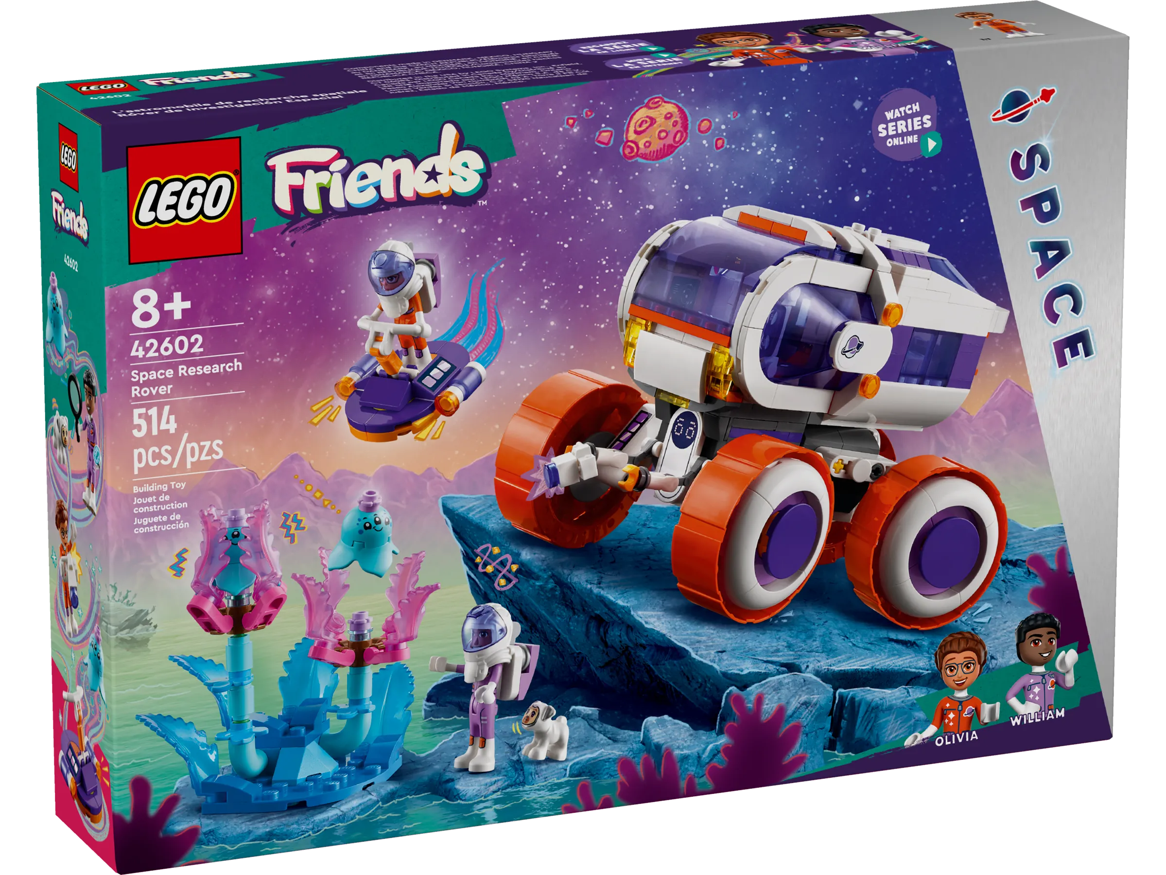LEGO Friends Space Research Rover • Set 42602 • SetDB