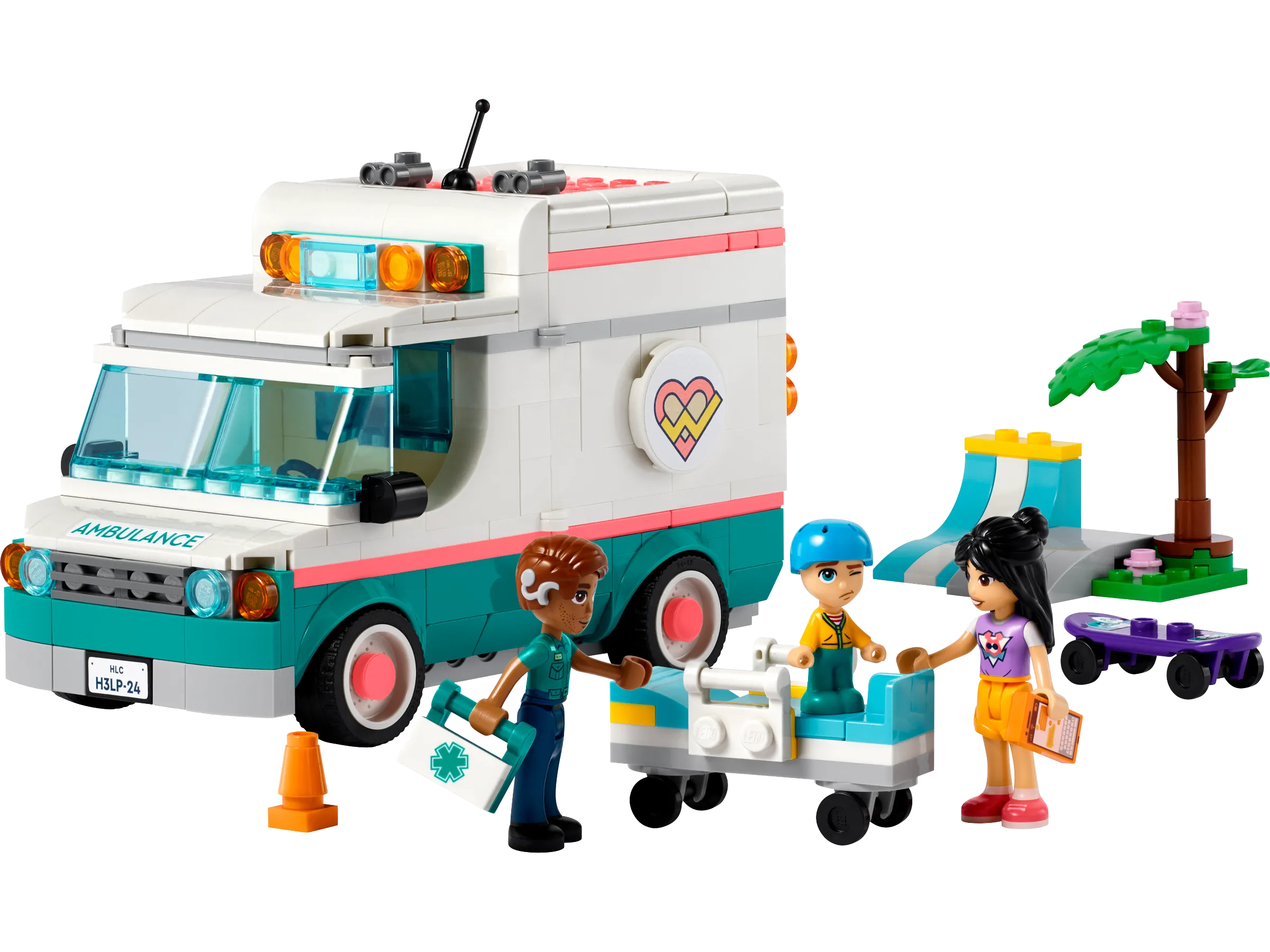 LEGO Friends Heartlake City Hospital Ambulance • Set 42613