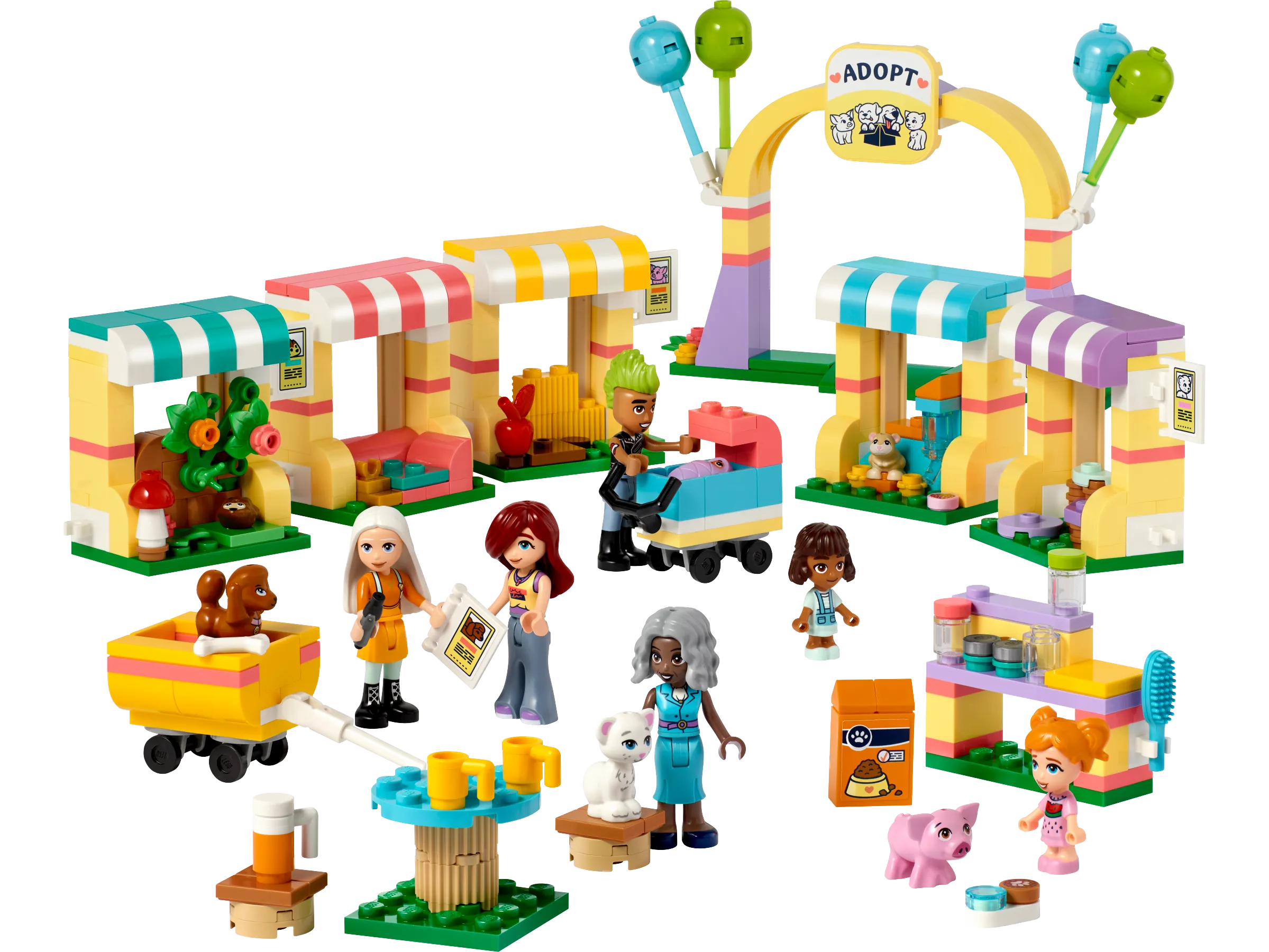 LEGO Friends Pet Adoption Day • Set 42615 • SetDB