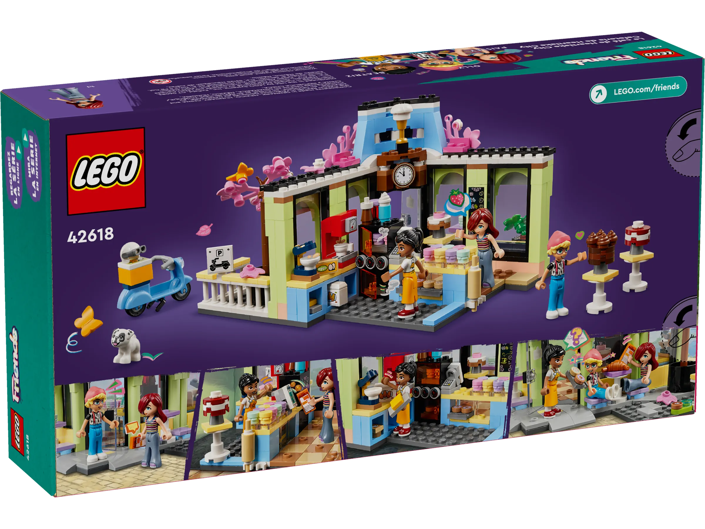 LEGO Friends Heartlake City Café • Set 42618 • SetDB - Main Image