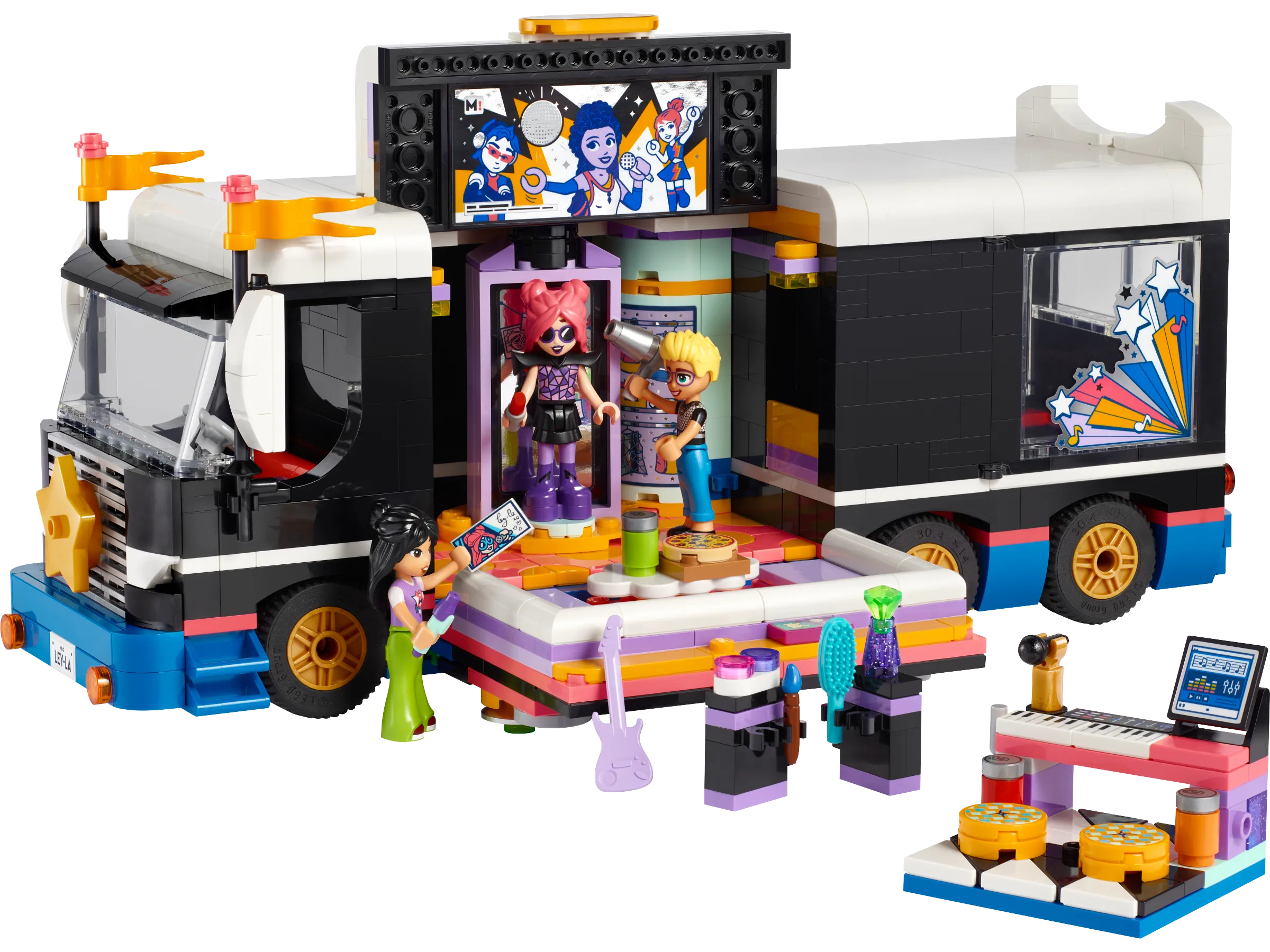 LEGO Friends Pop Star Music Tour Bus Set 42619 SetDB