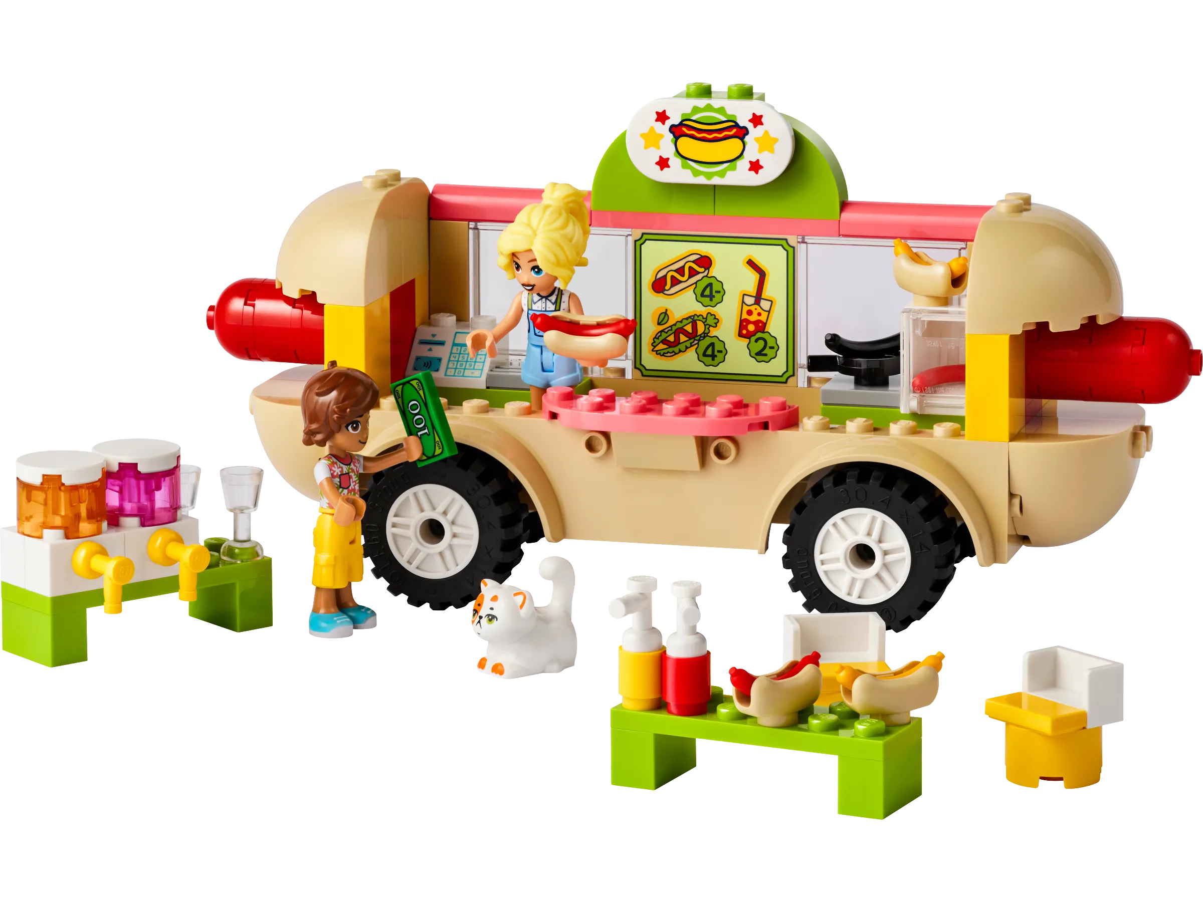 Lego friends tow truck sales